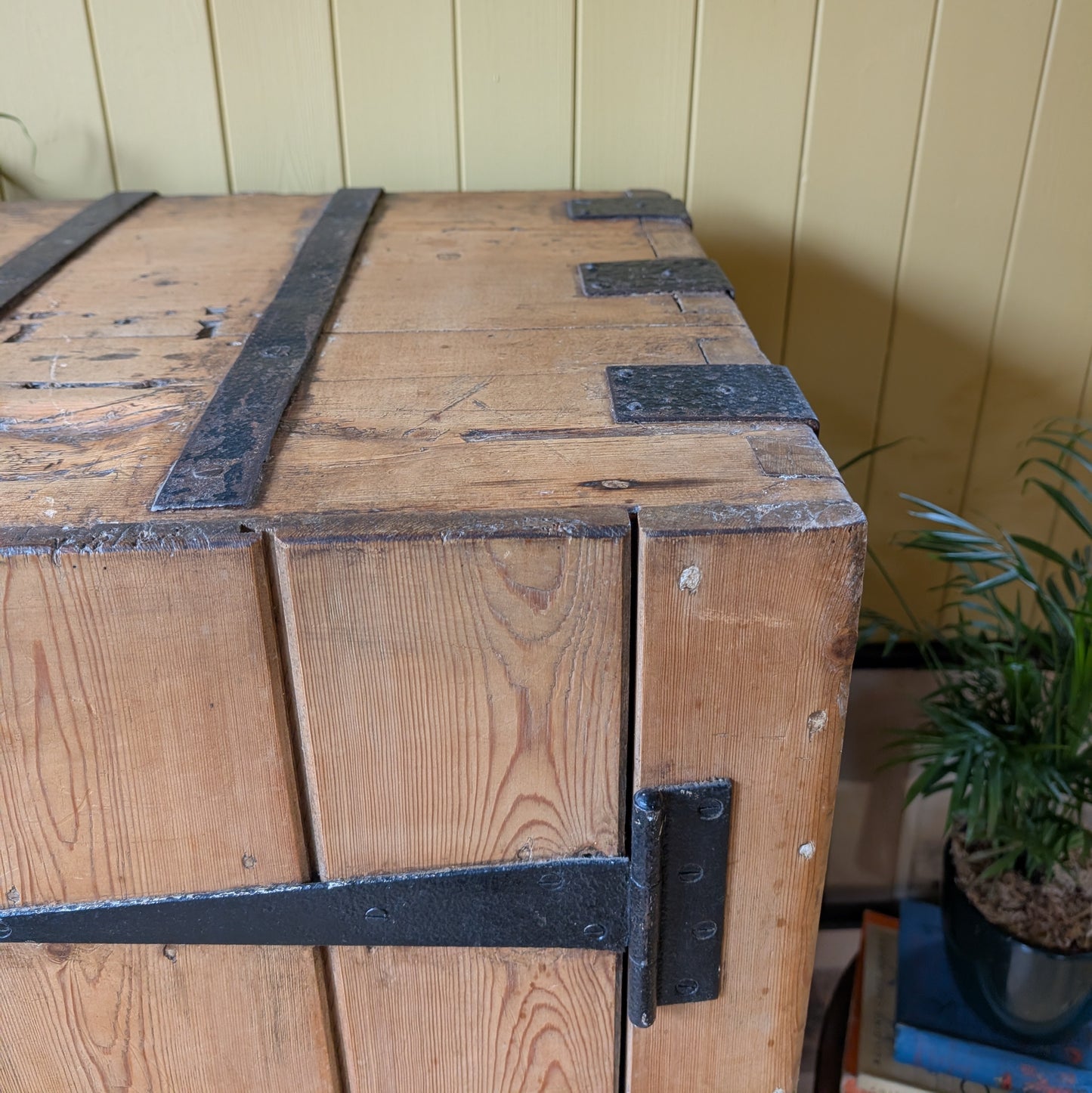 Rustic Victorian Pine Cupboard