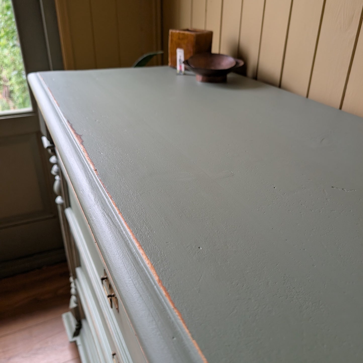 Antique French Painted Chest of Drawers