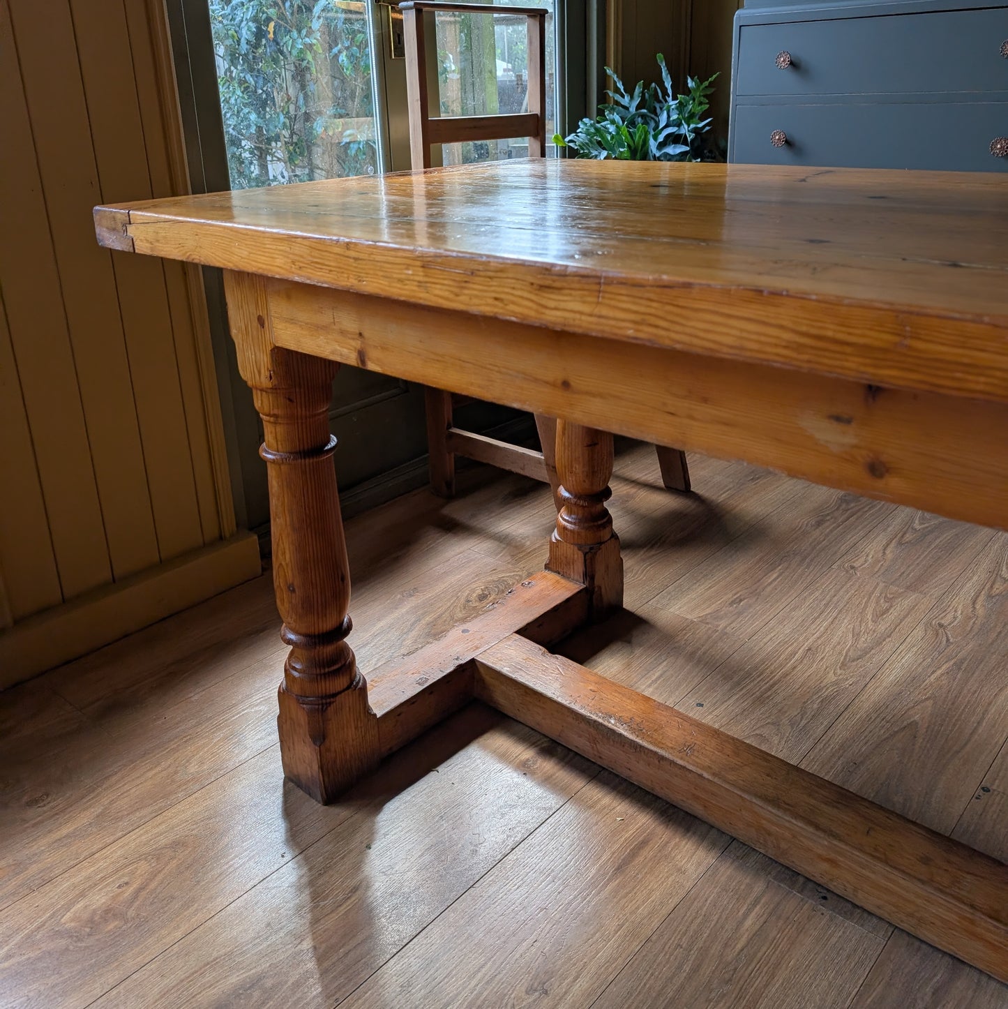 Pine Antique Refectory Table