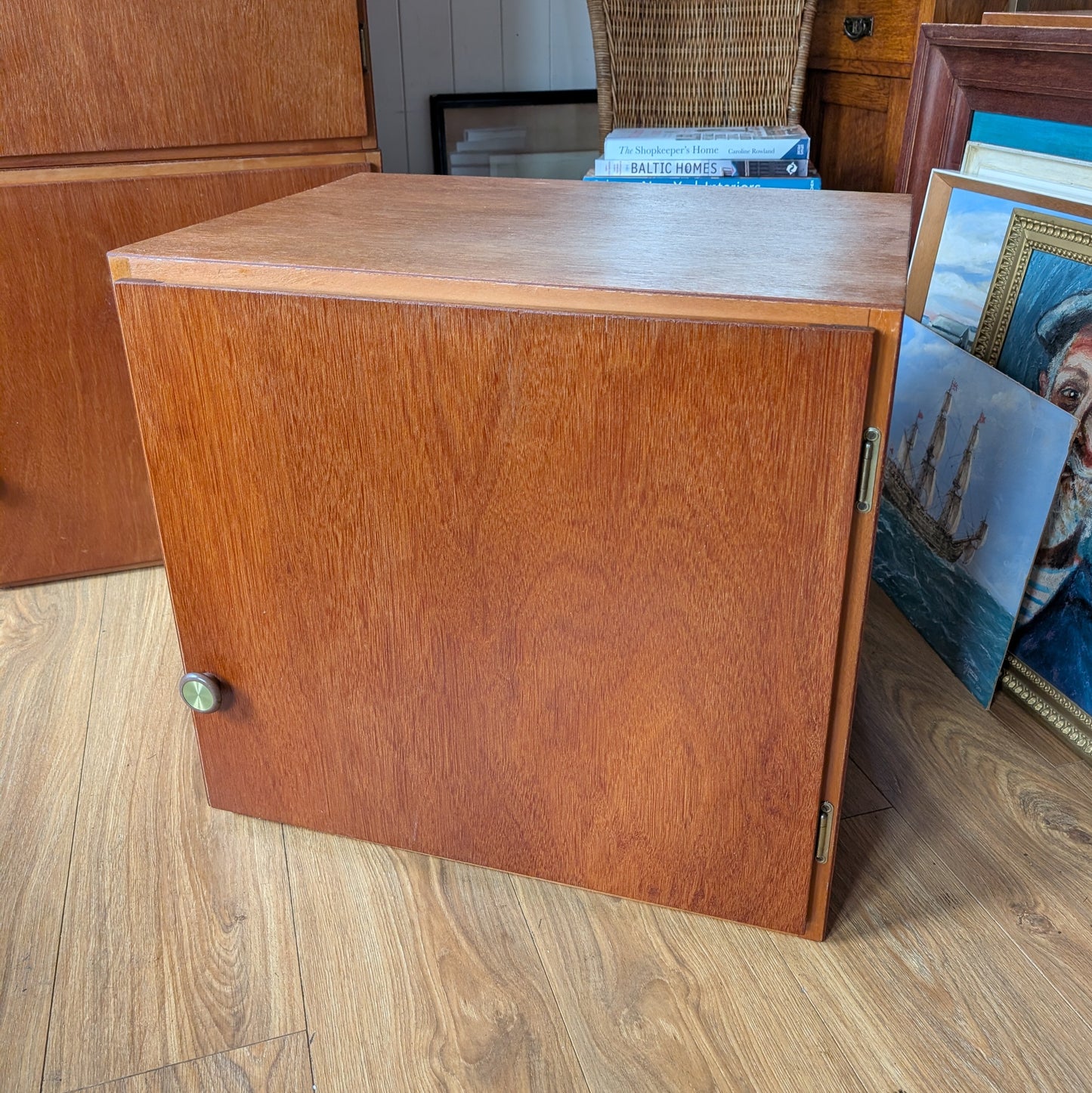 Individual Vintage Wood Boxes Cupboards