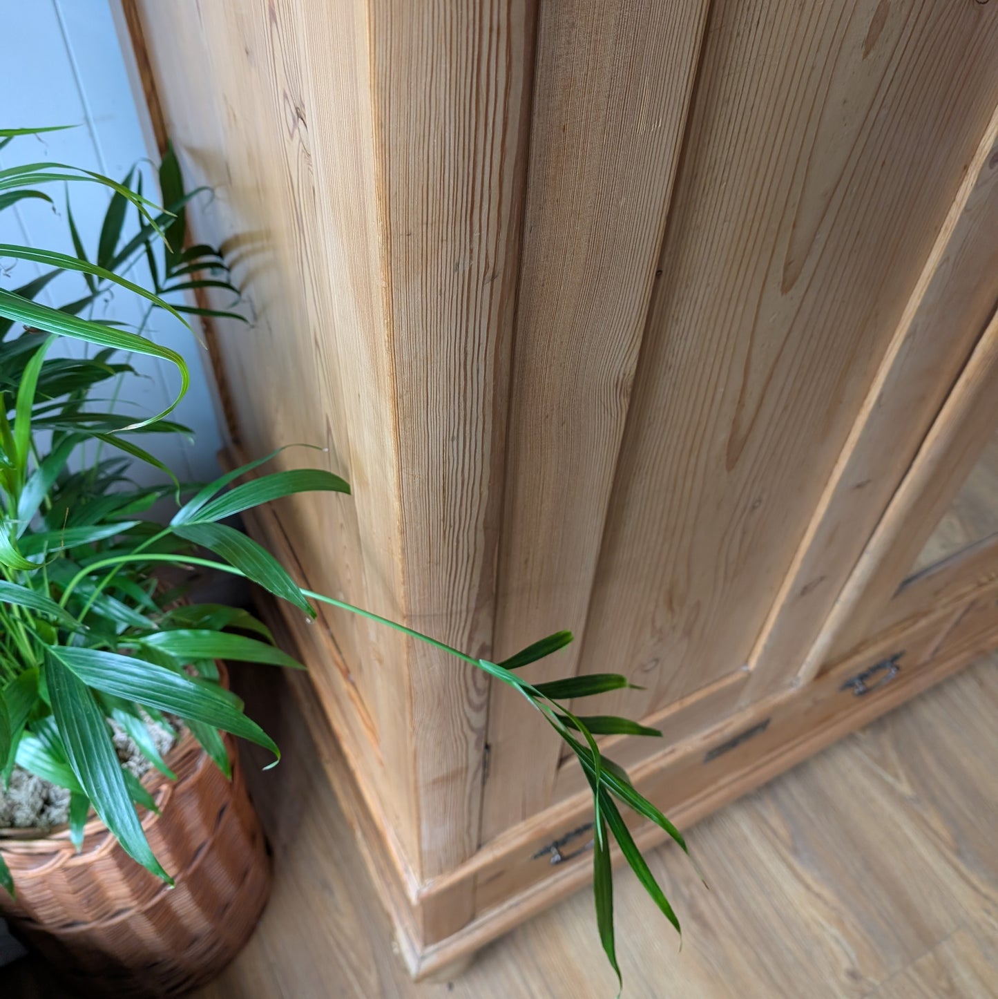 Antique Pine "Knockdown" Triple Ward