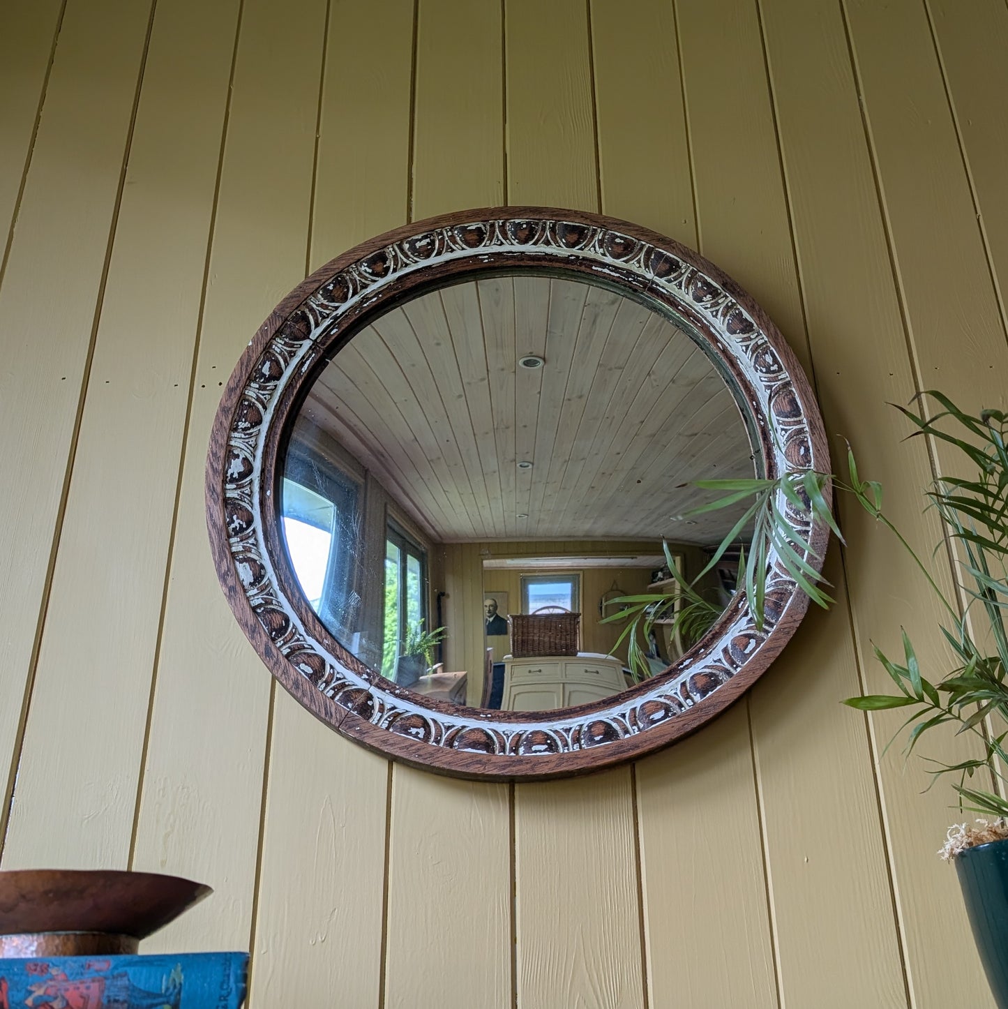 Antique Convex Mirror