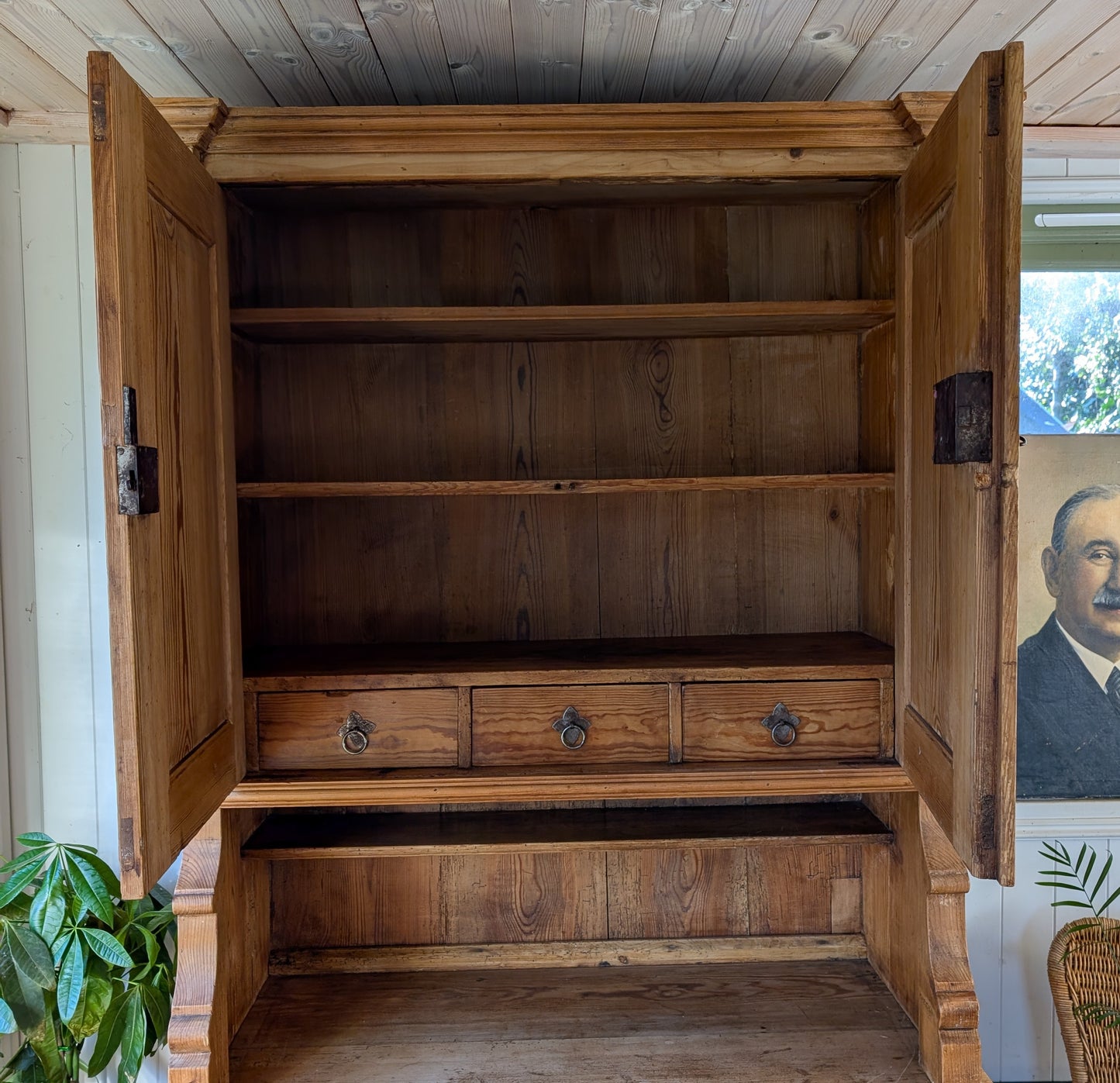 Antique French Pine Dresser