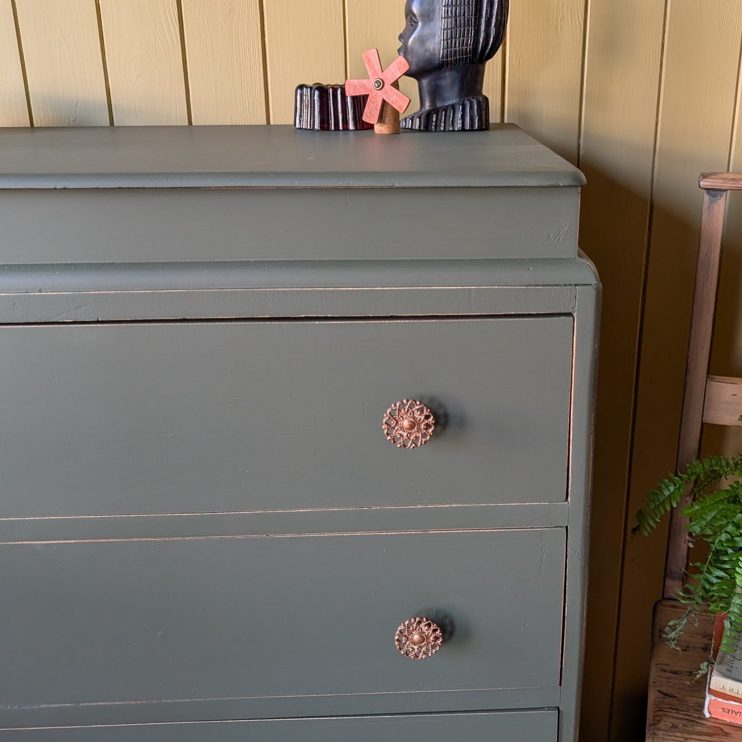 Painted Vintage Chest of Drawers