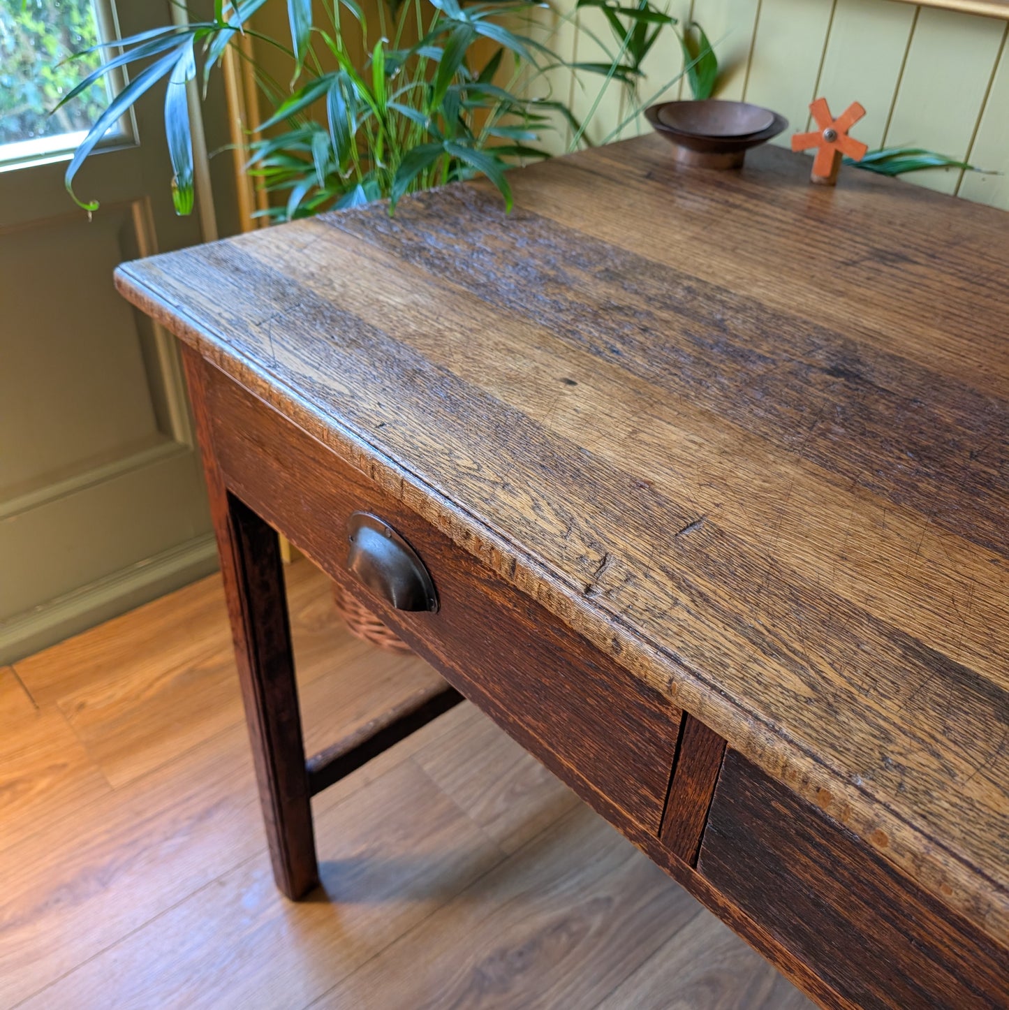 Antique Oak Desk