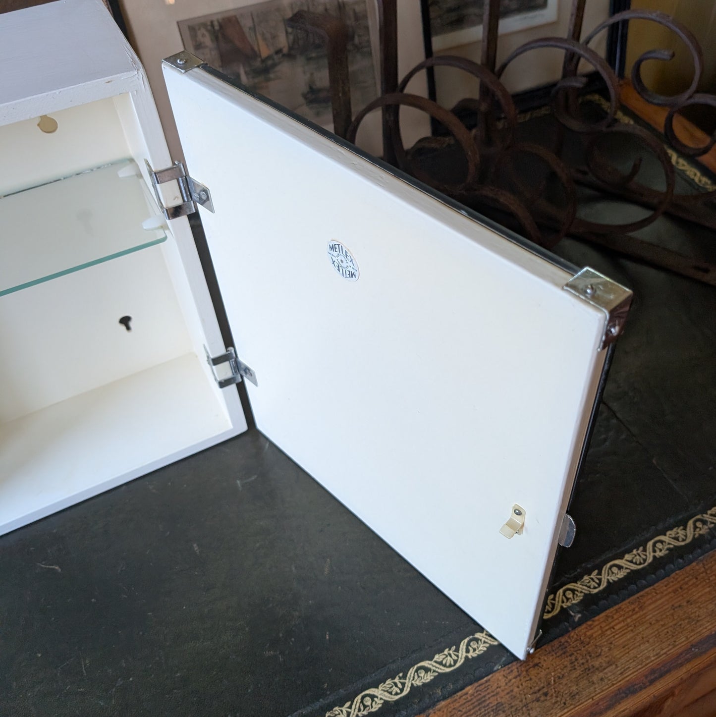 Vintage Bathroom Cabinet by Metlex