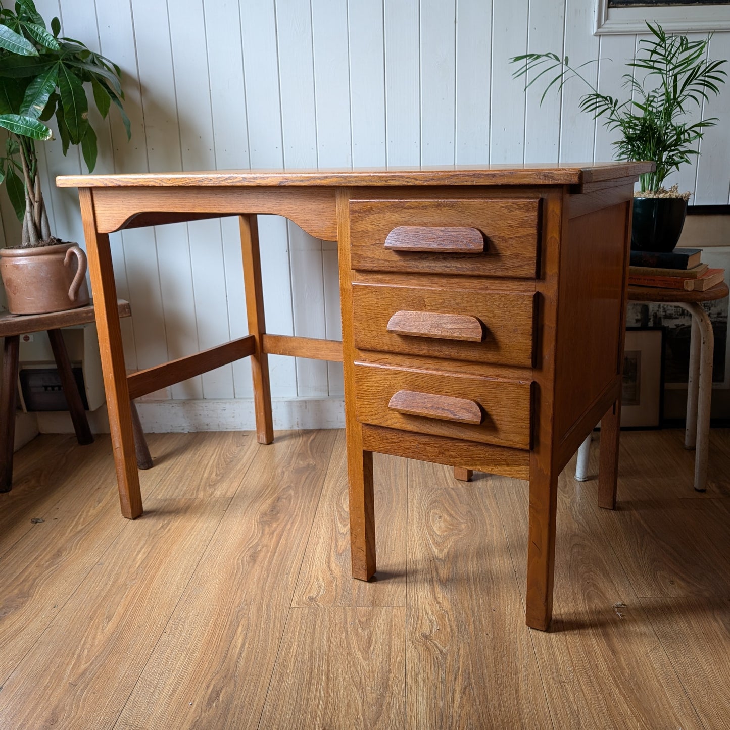 Small Antique Oak Desk