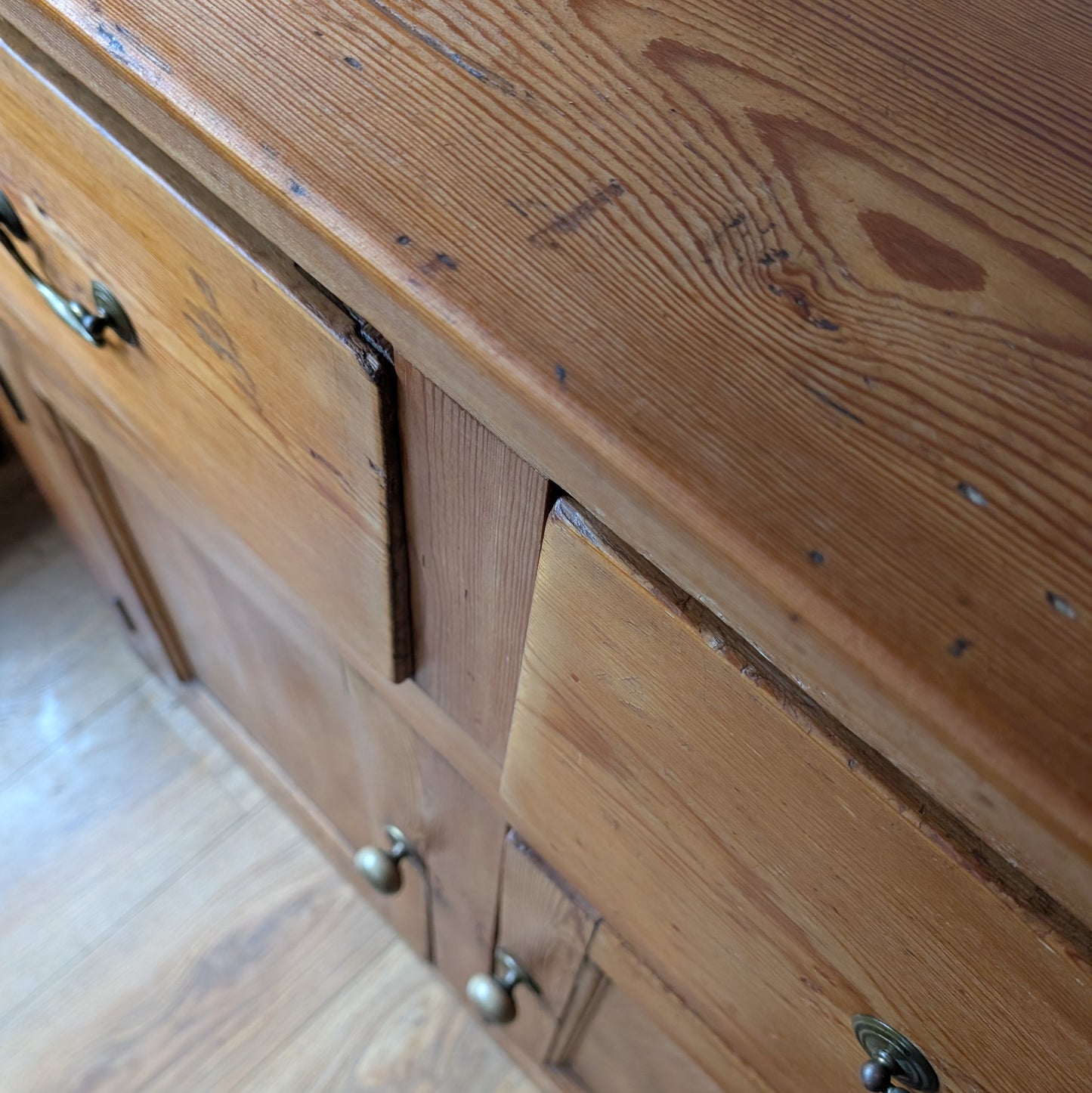 Victorian Pine Cupboard