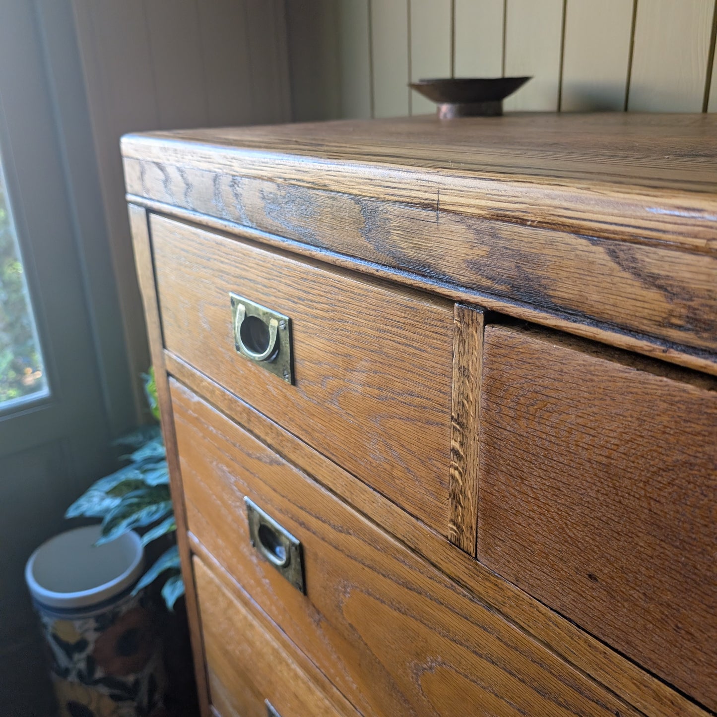 1940s RAF Campaign Chest Of Drawers