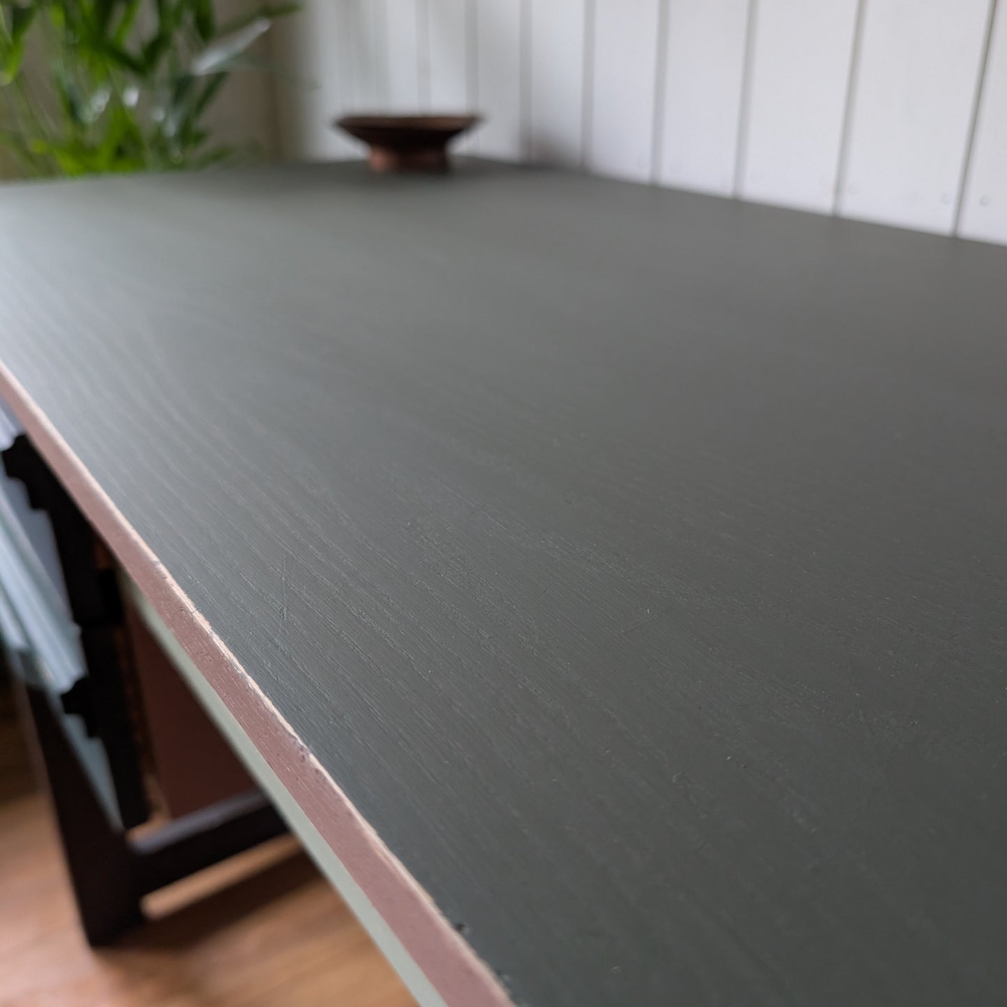Painted Mid Century Desk
