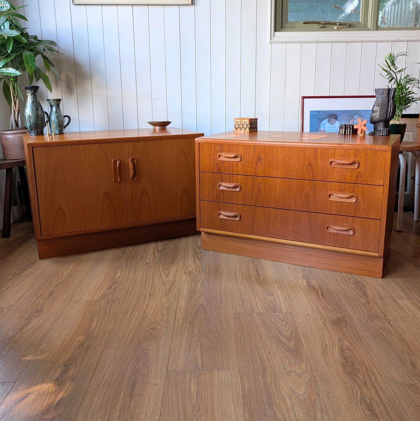 Pair of Gplan Fresco Low Vintage Units