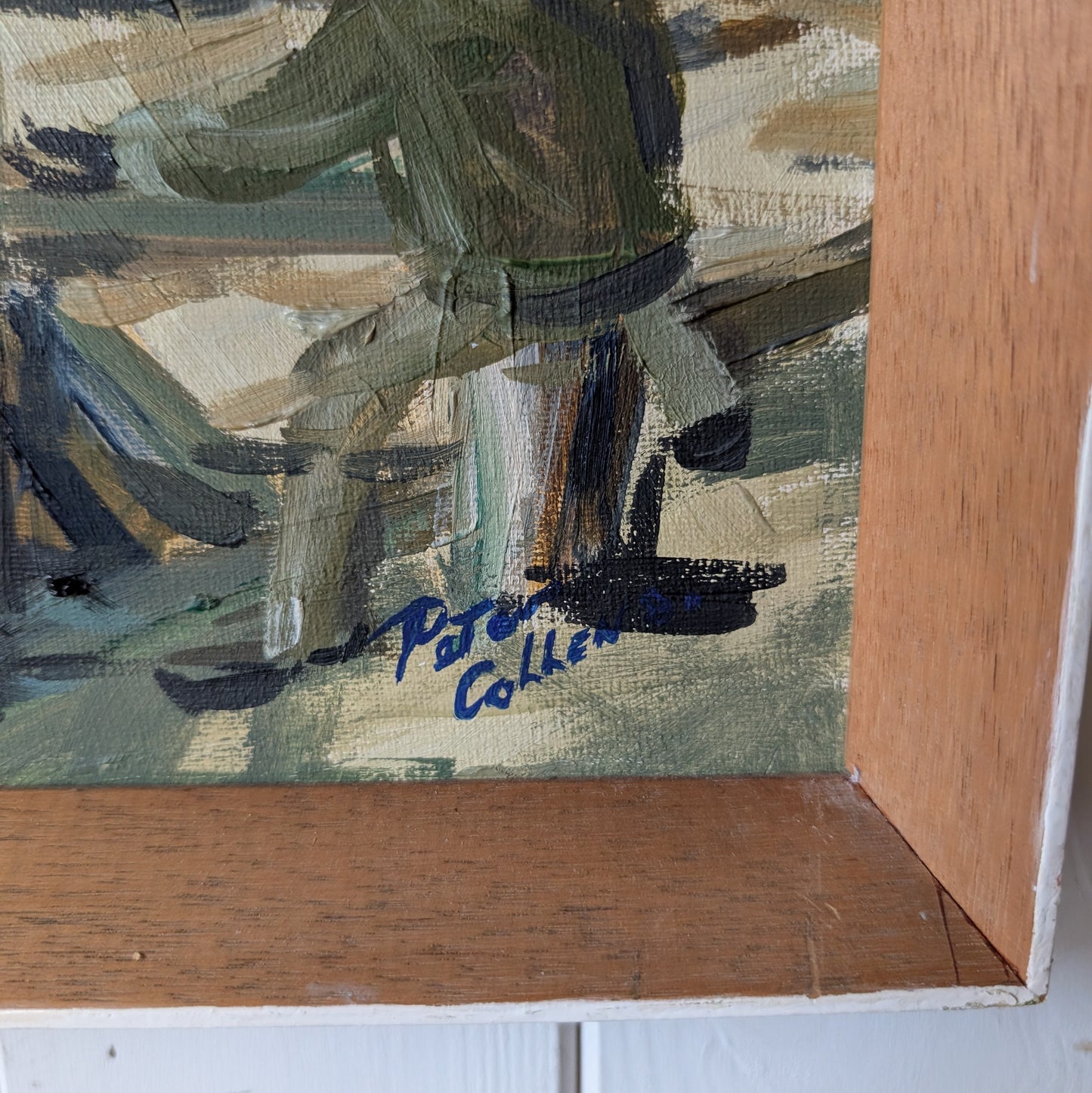 Mid Century Oil Painting "Low Tide"