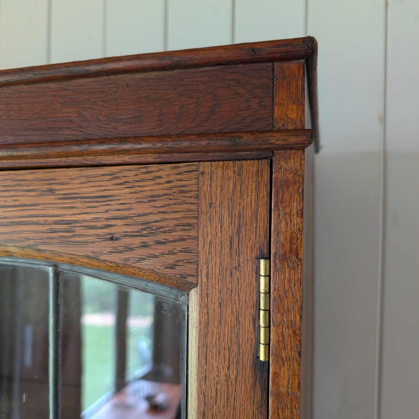 Glazed Oak Bookcase