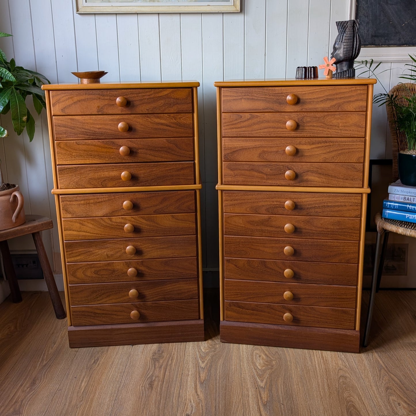 Pair of Mid Century Drawers Units
