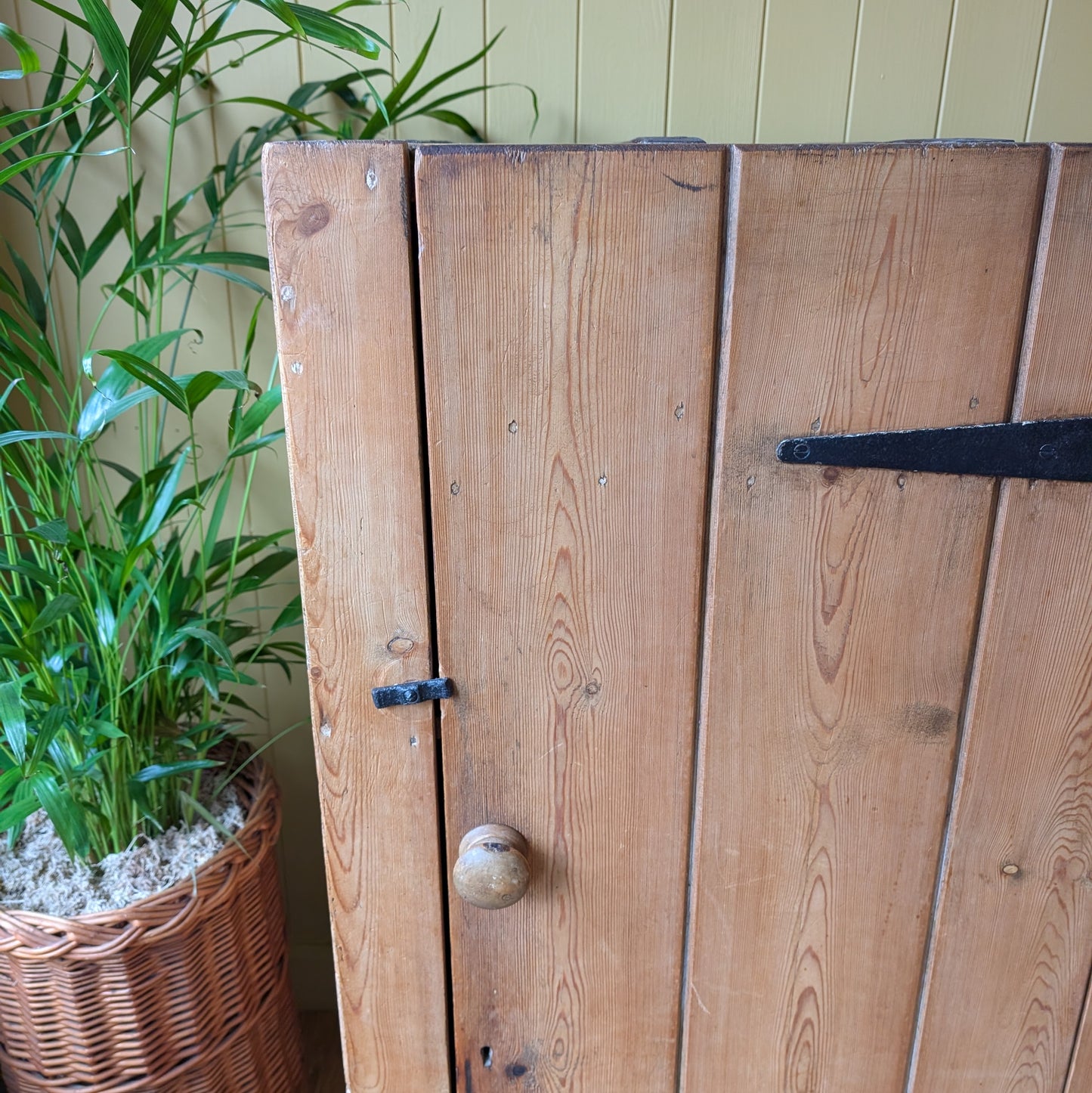 Rustic Victorian Pine Cupboard