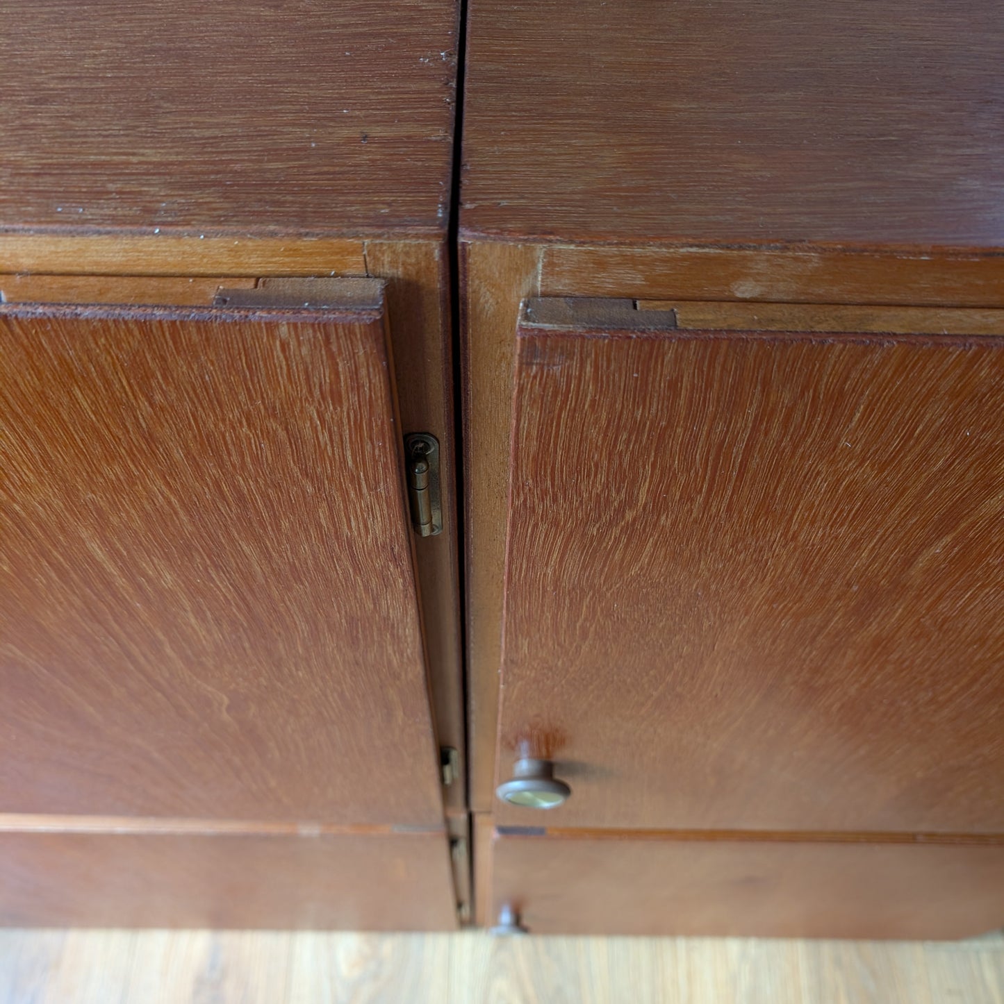 Individual Vintage Wood Boxes Cupboards