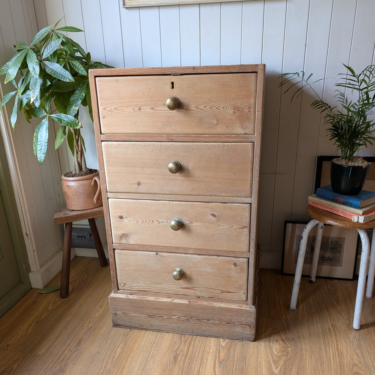 Victorian Pine Workshop Drawers