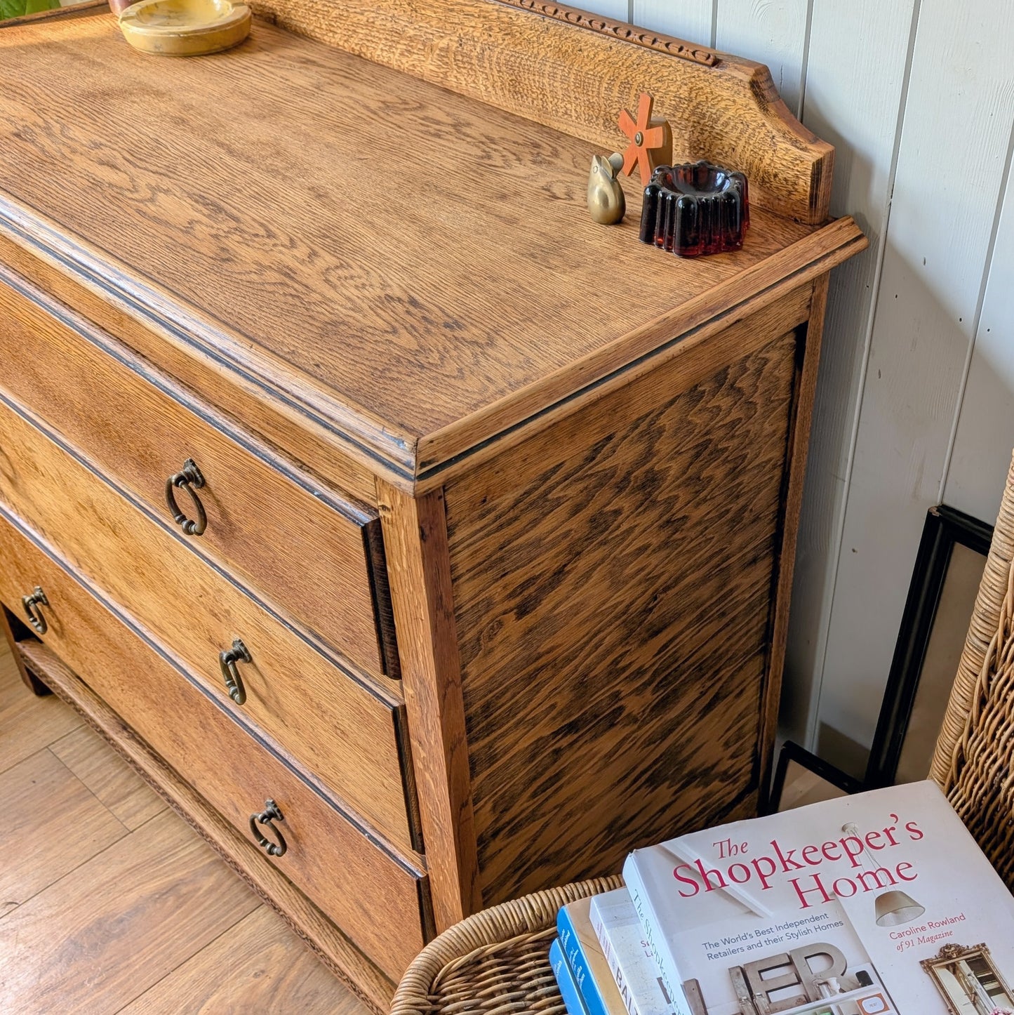 Antique Oak Chest of Drawers