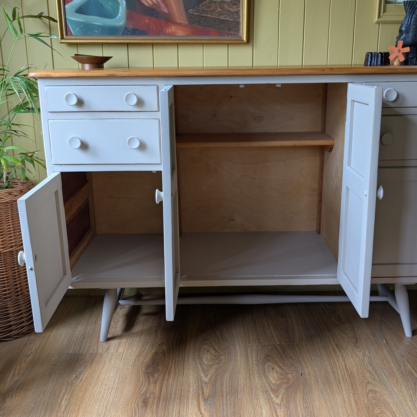 1950s Painted Ercol Sideboard