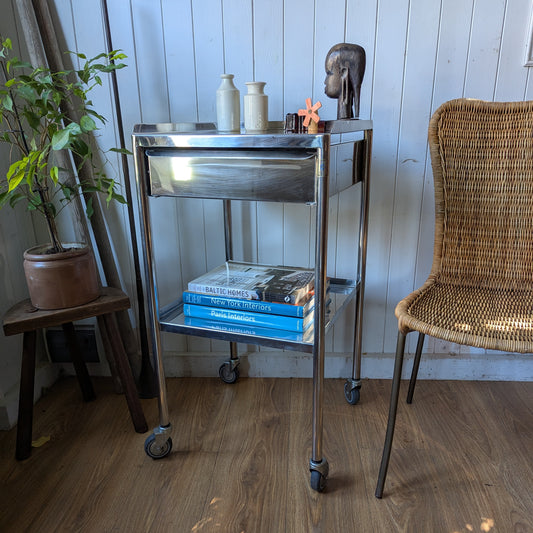 Mid Century Medical Trolley