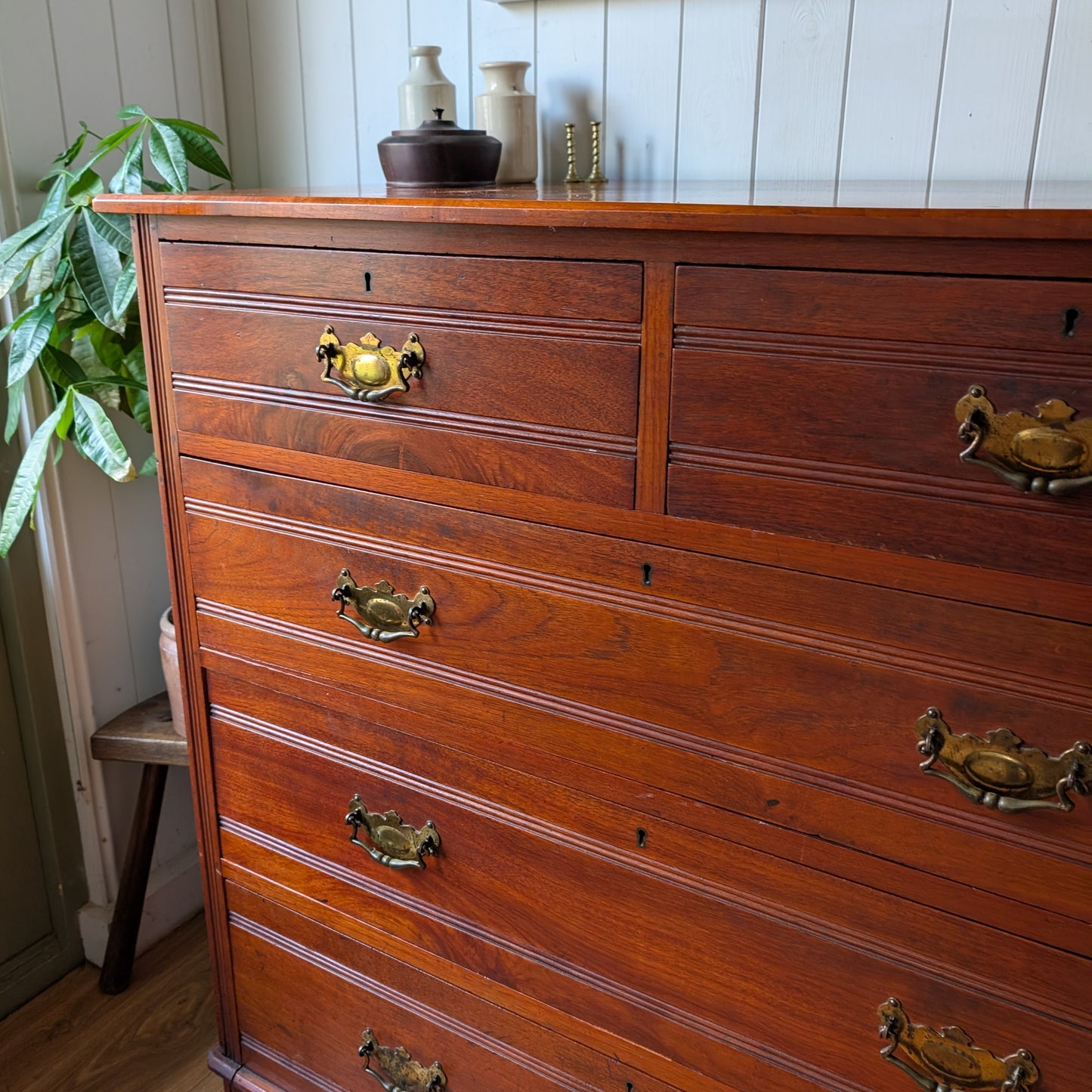 Antique Walnut Chest of Drawers