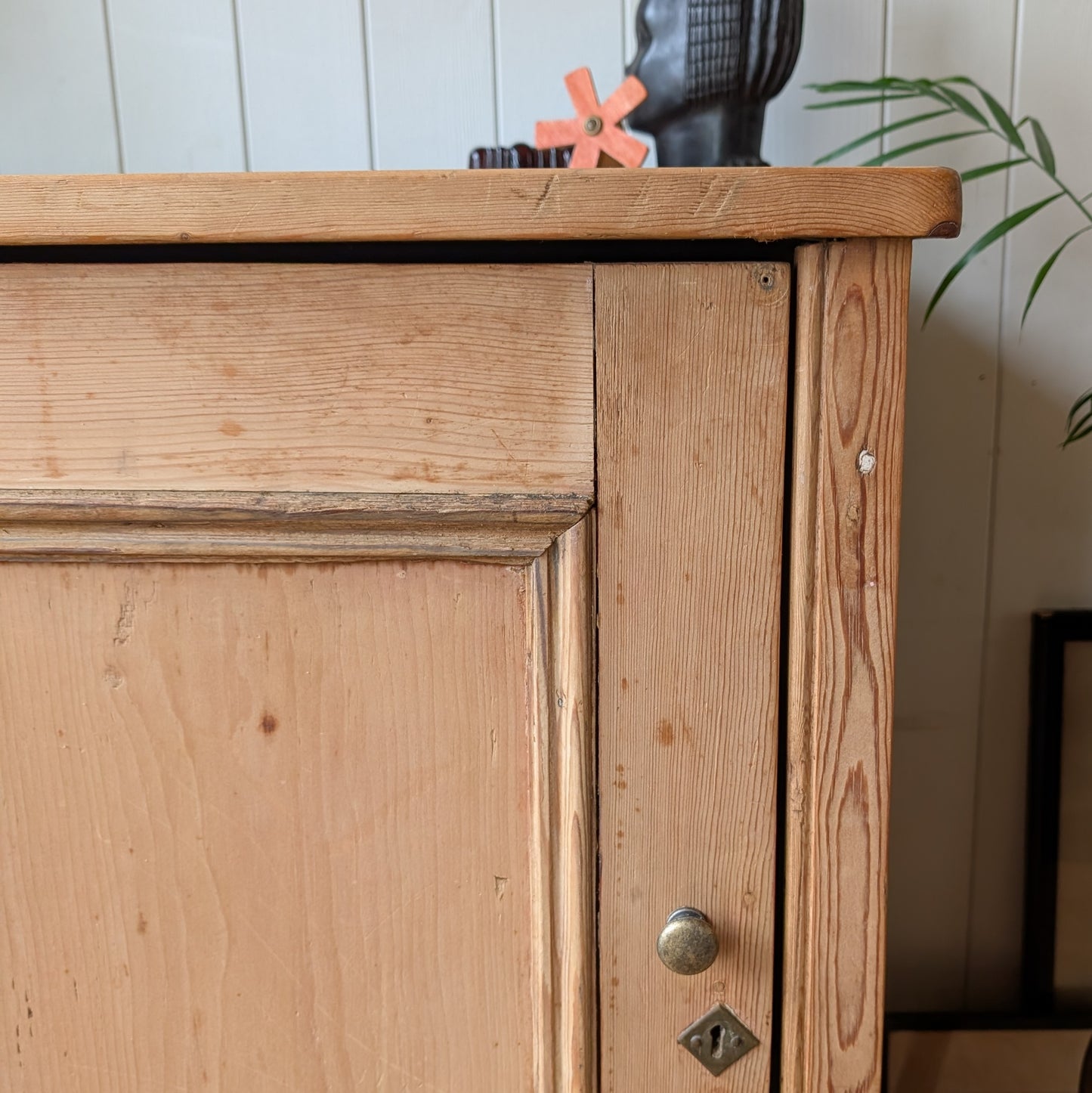 Small Victorian Pine Cupboard