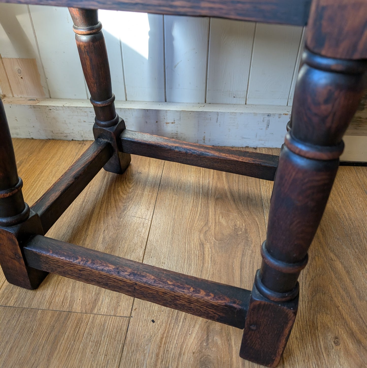 Rustic Oak Side Table