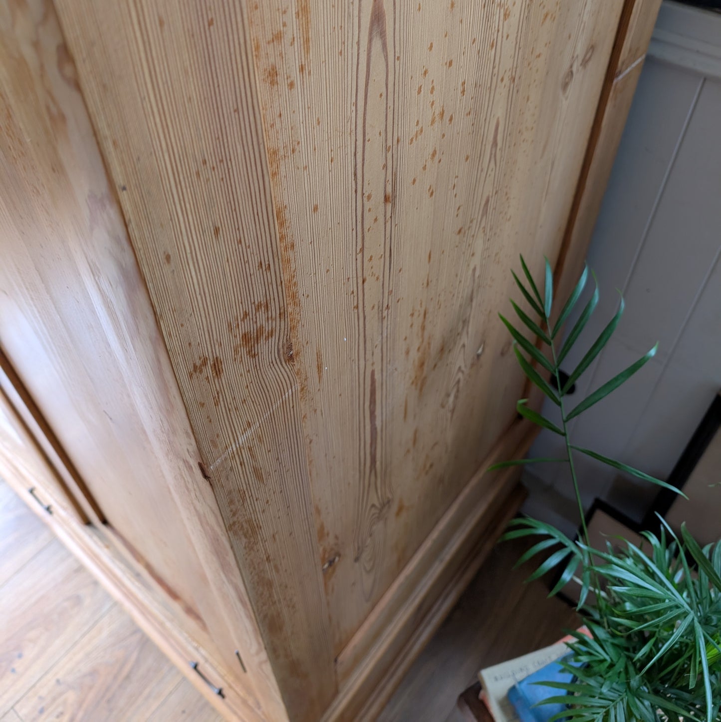 Antique Pine "Knockdown" Triple Ward