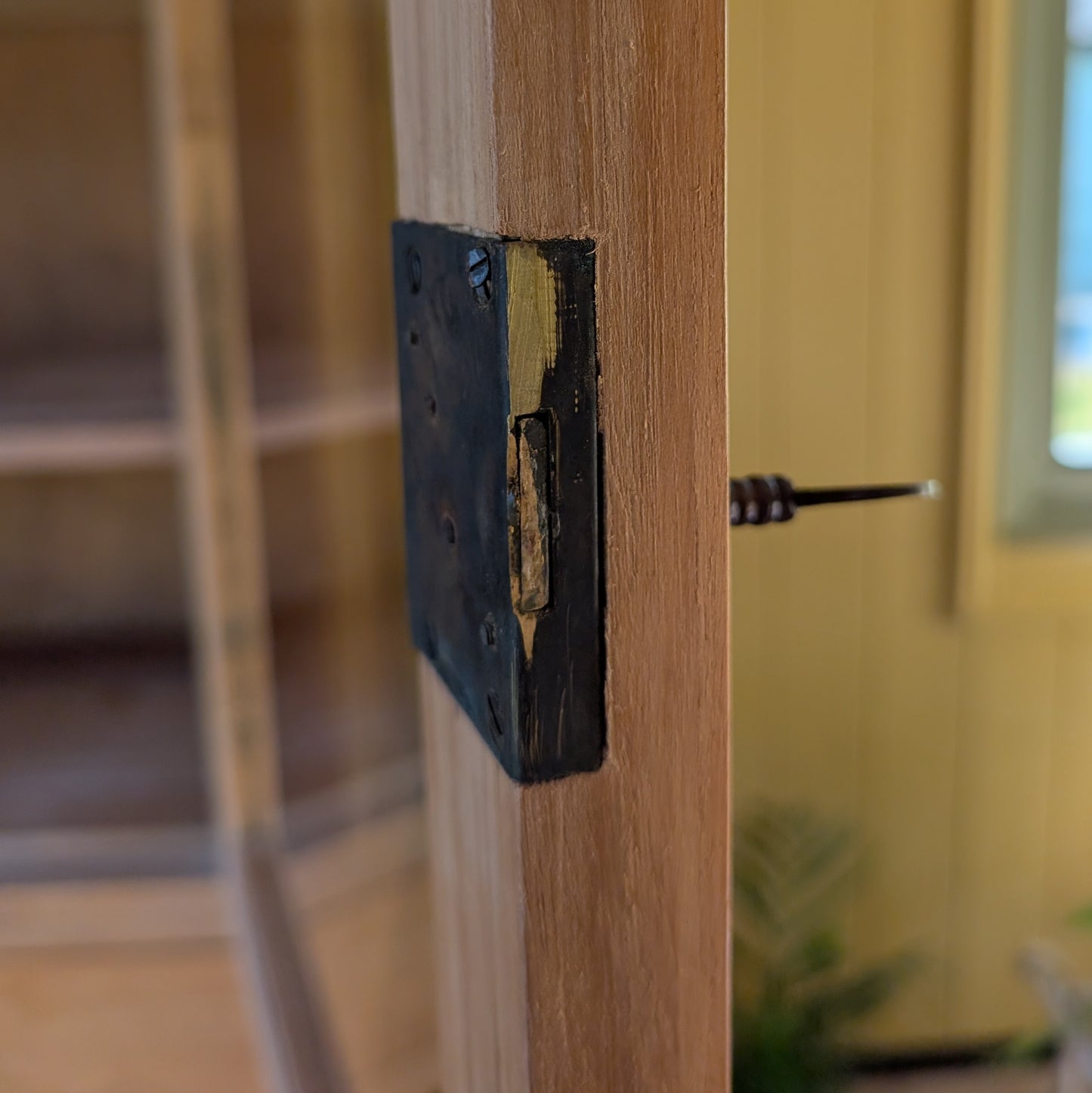 Reclaimed Teak Glazed Cabinet