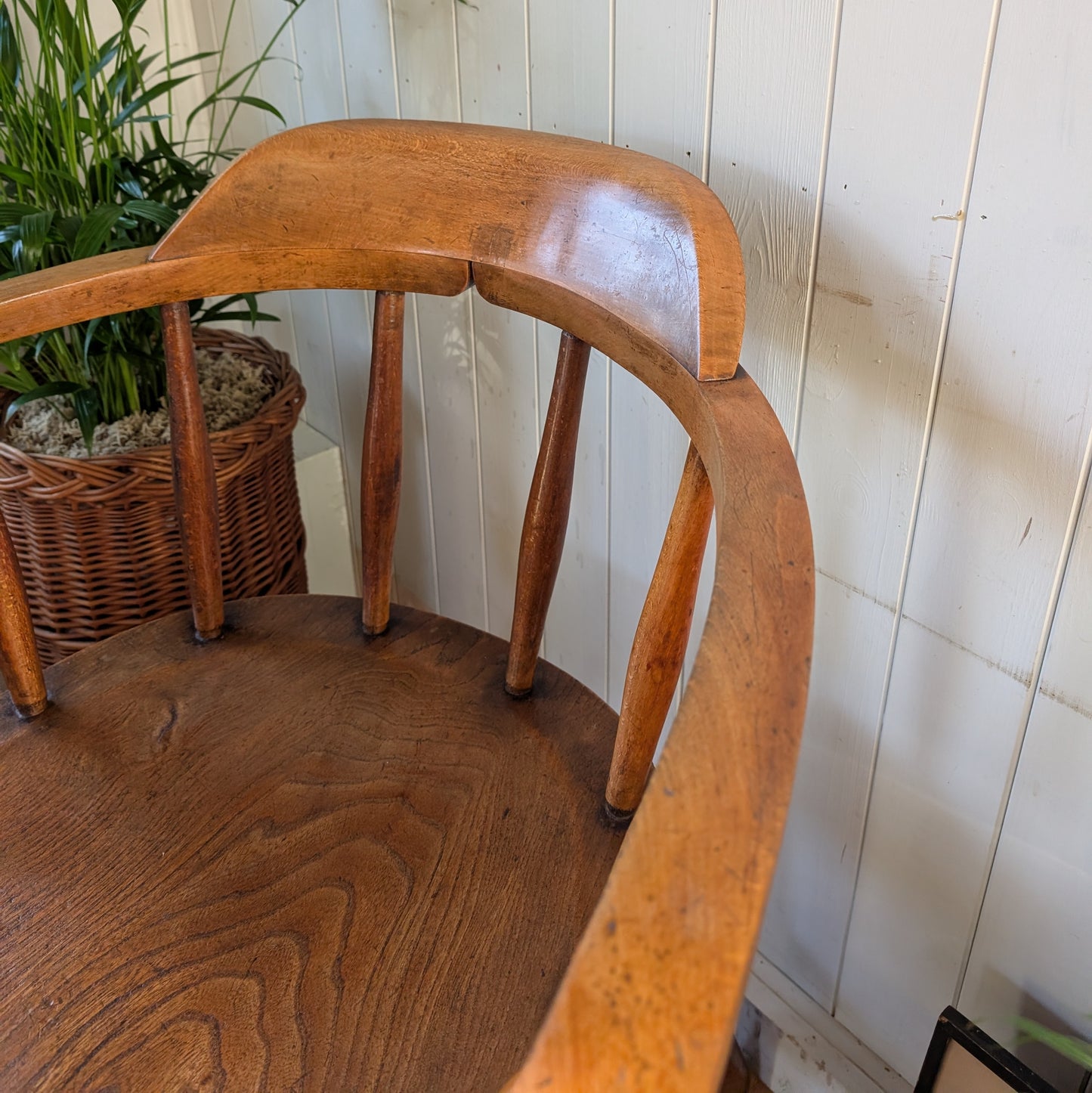 Antique Smokers Bow Chair