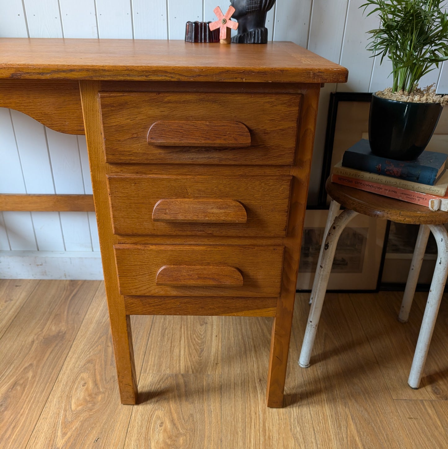Small Antique Oak Desk