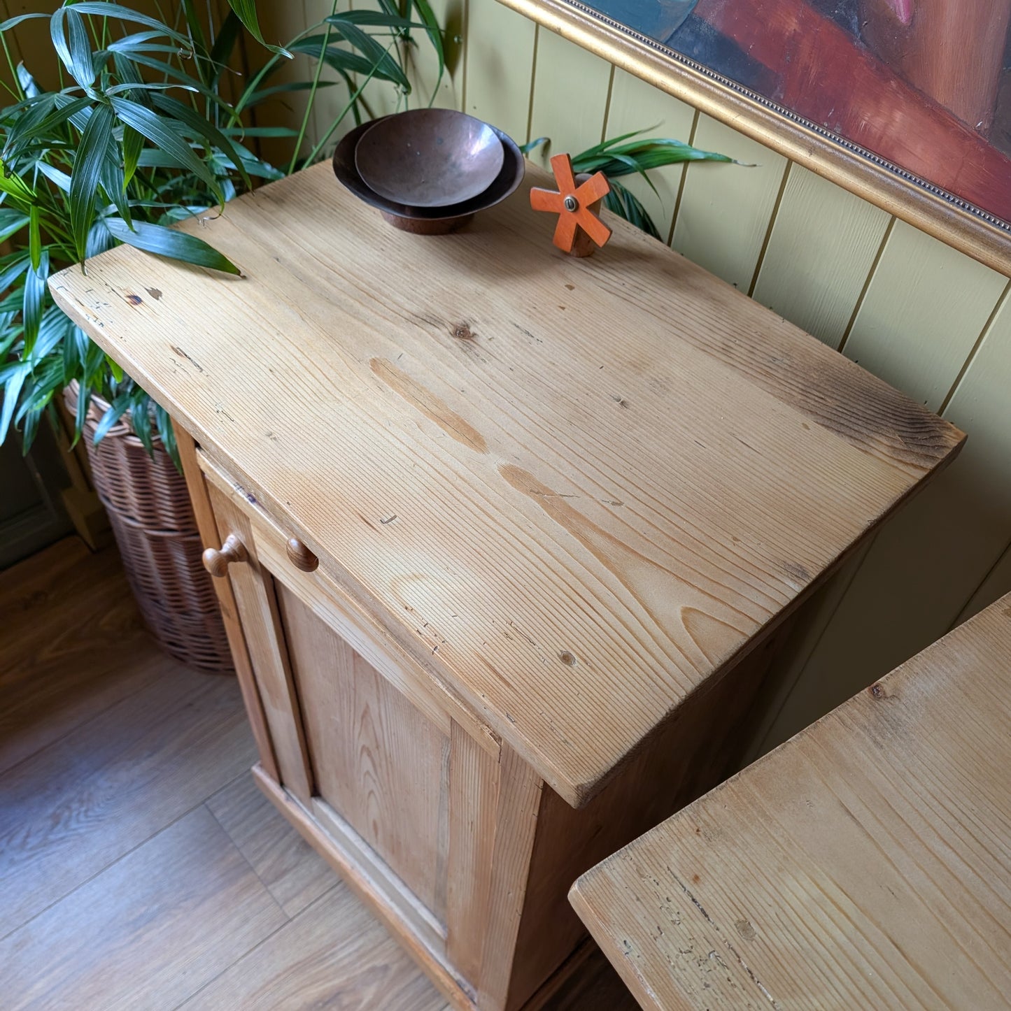 Pair of Antique French Pot Cupboards