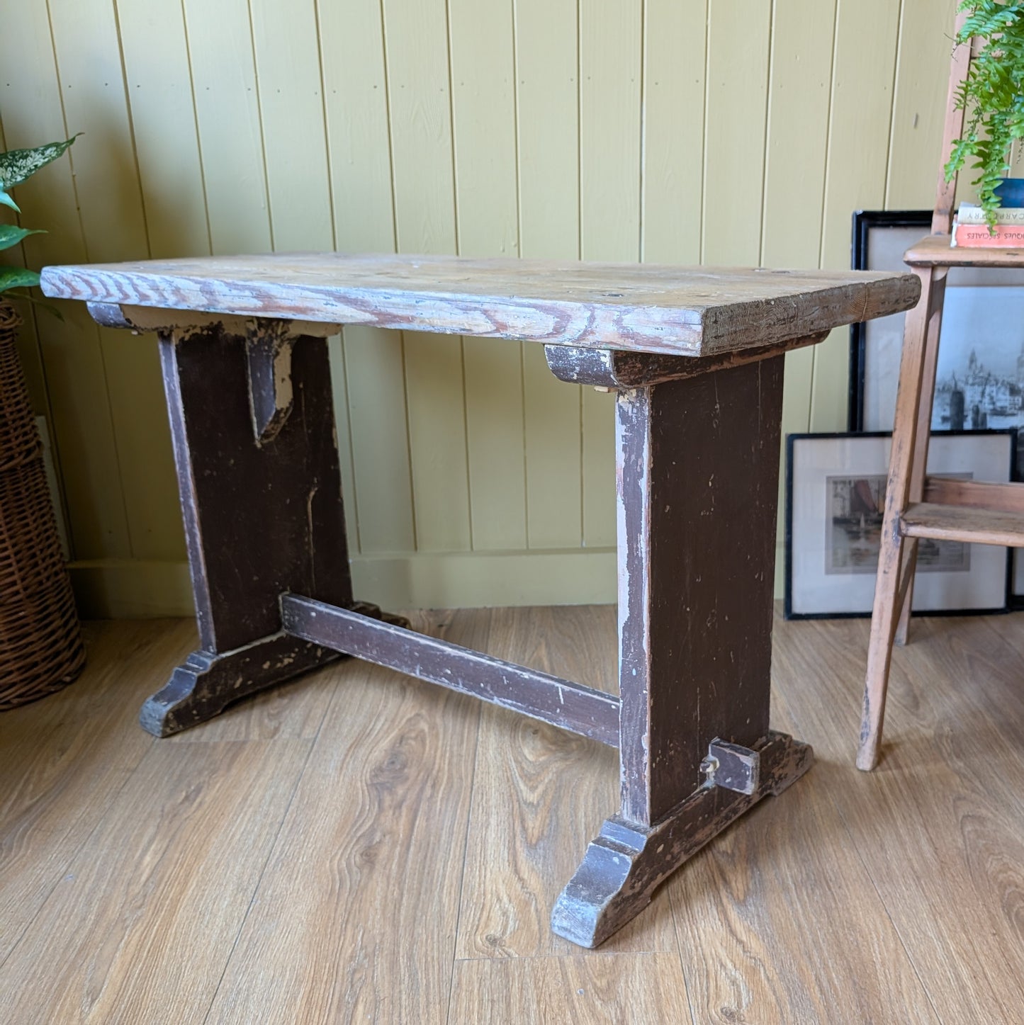 Rustic Antique French Bench
