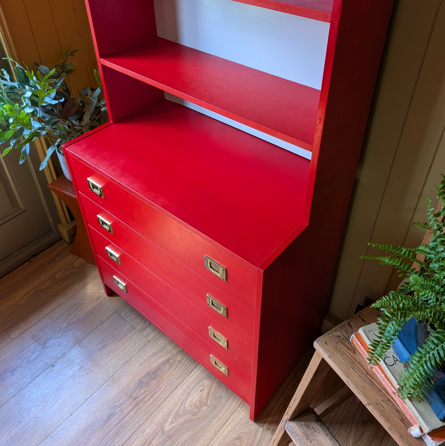 Mid-Century Danish Bookcase & Chest of Drawers