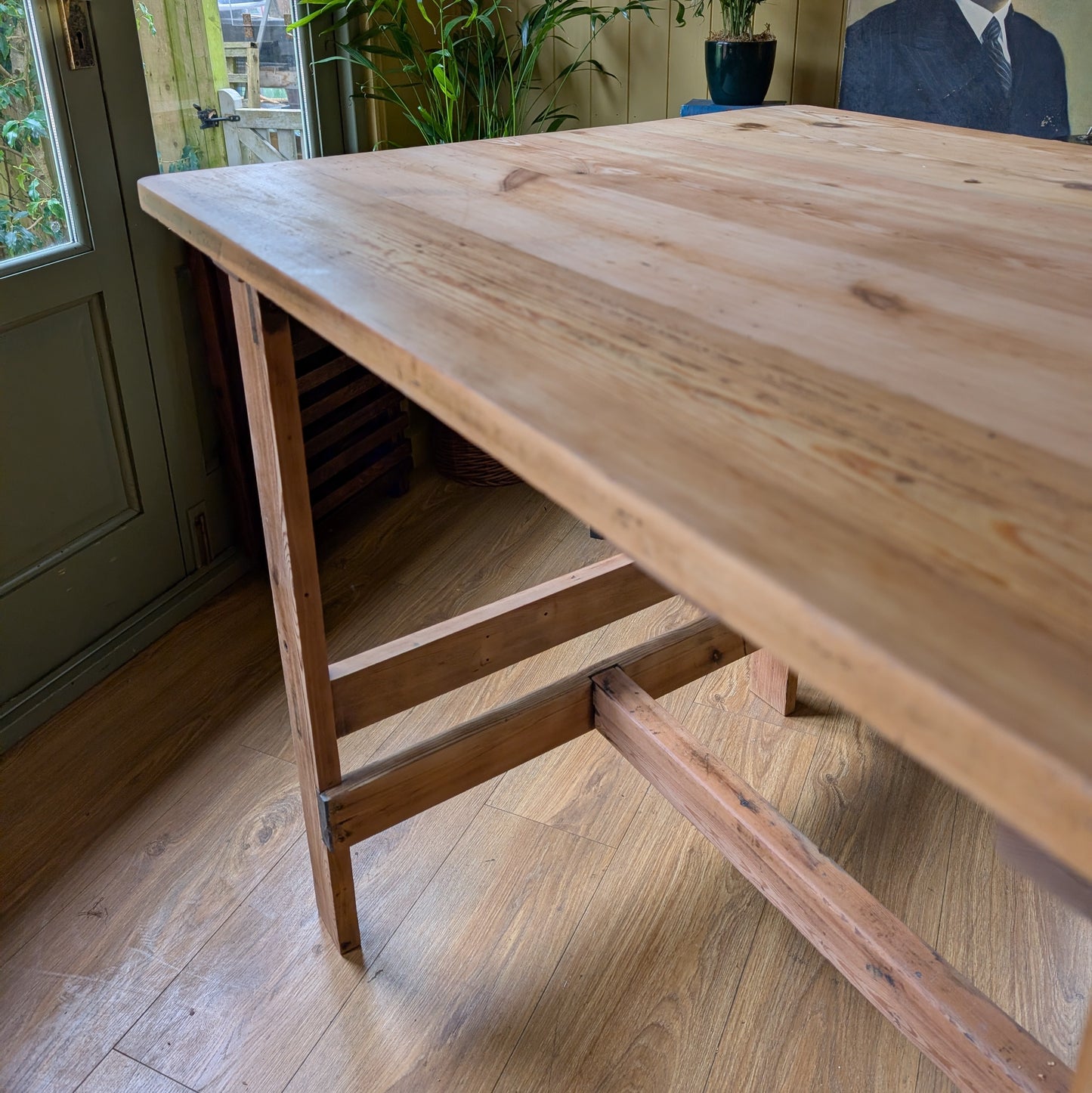 Vintage Workshop Table