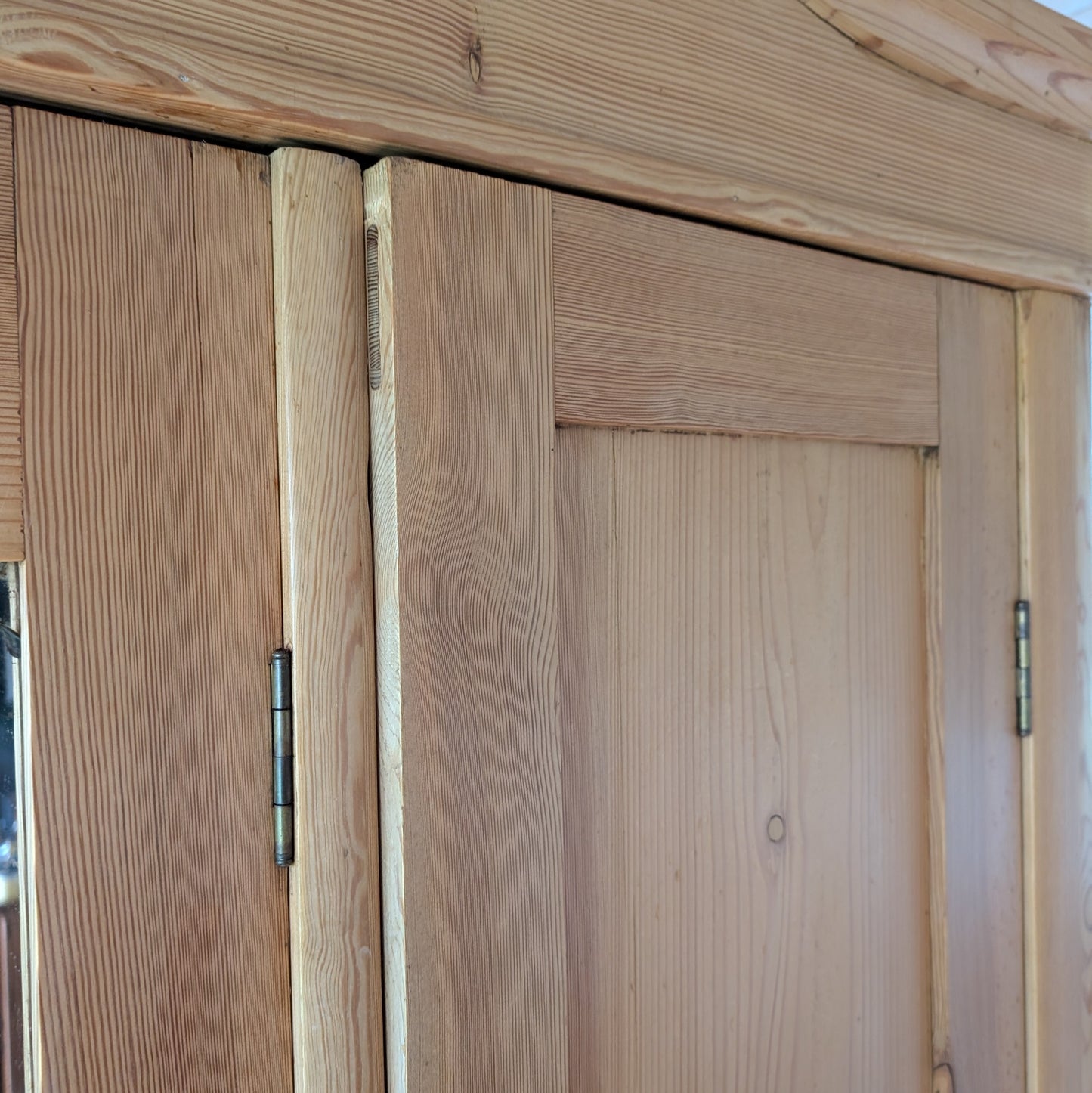 Antique Pine "Knockdown" Triple Ward