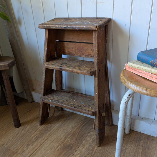 Small Antique Step Ladder