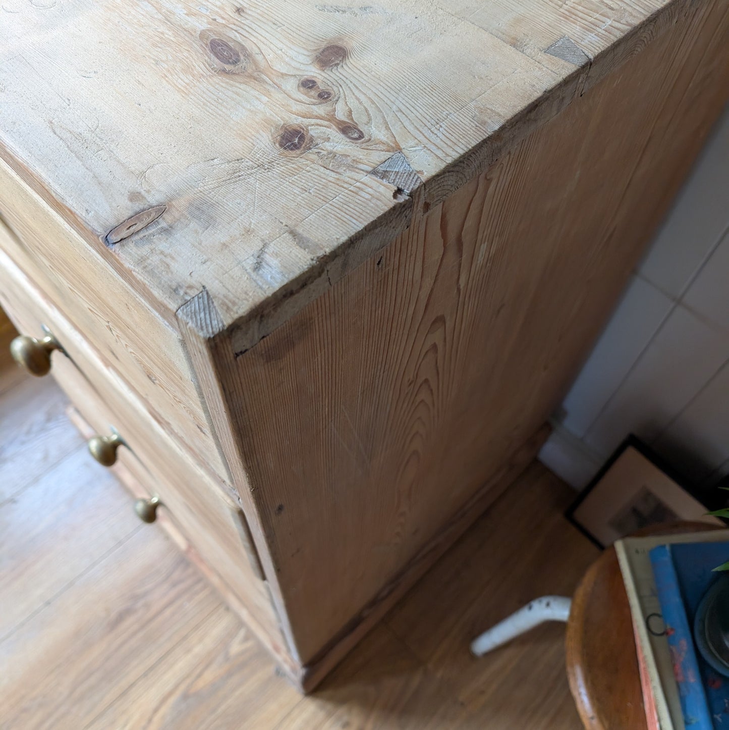 Victorian Pine Workshop Drawers