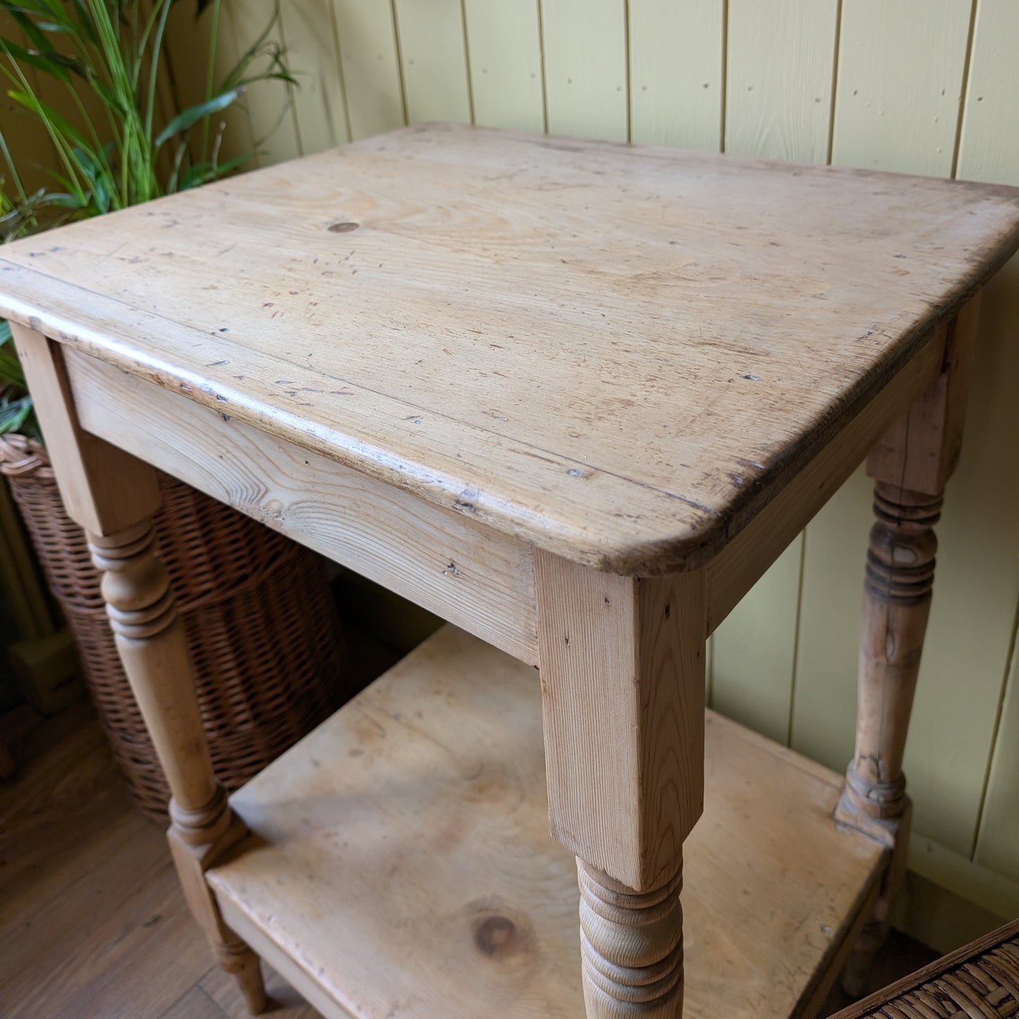 Victorian Pine Side Table