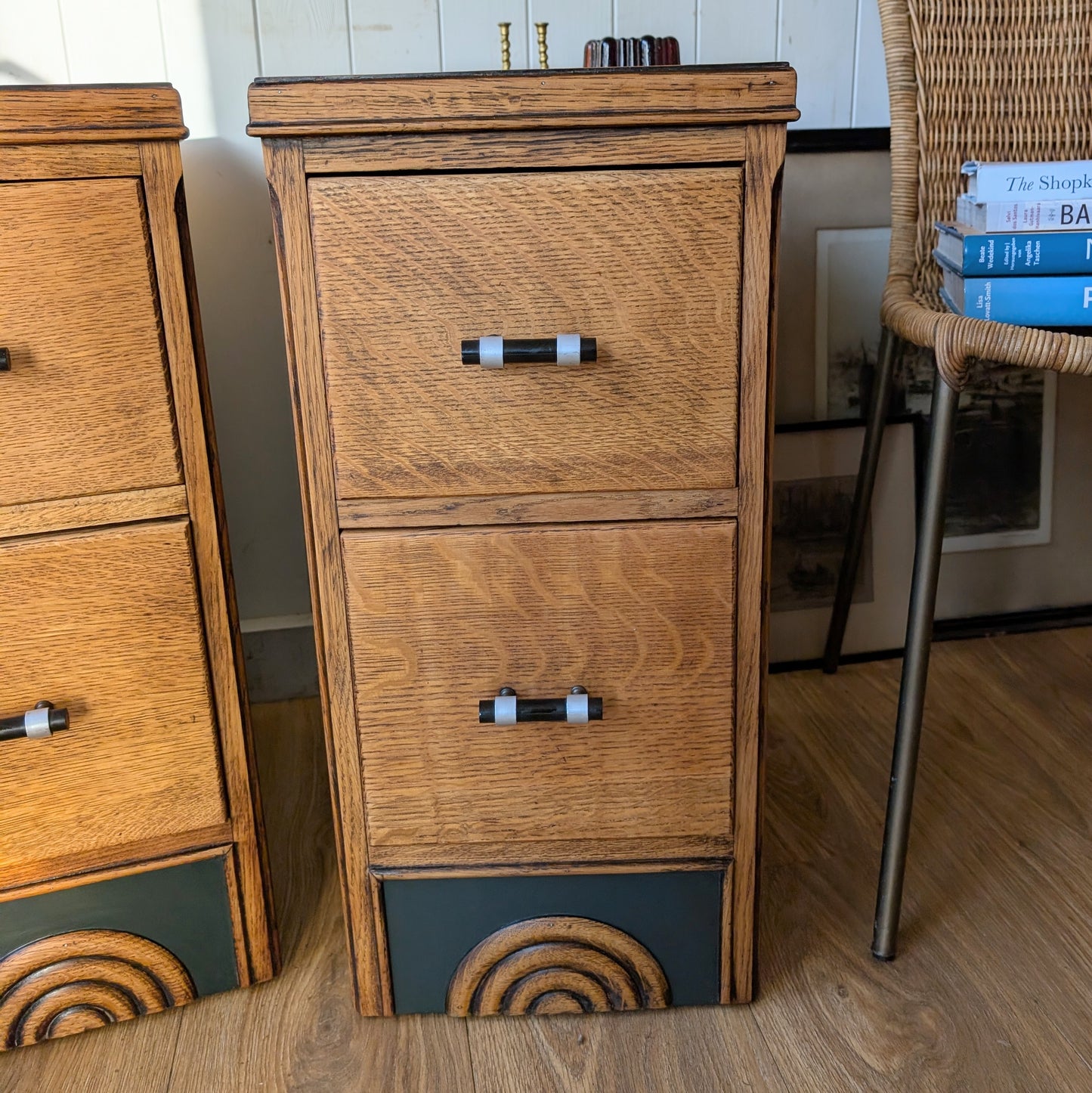 Art Deco Bedside Tables