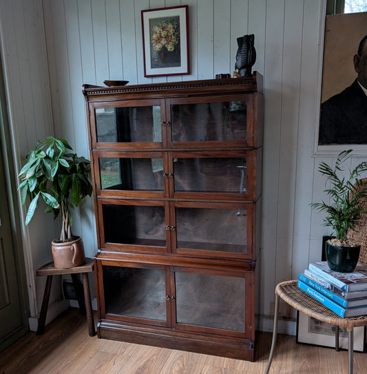 Antique Barristers Bookcase manufactured by Minty