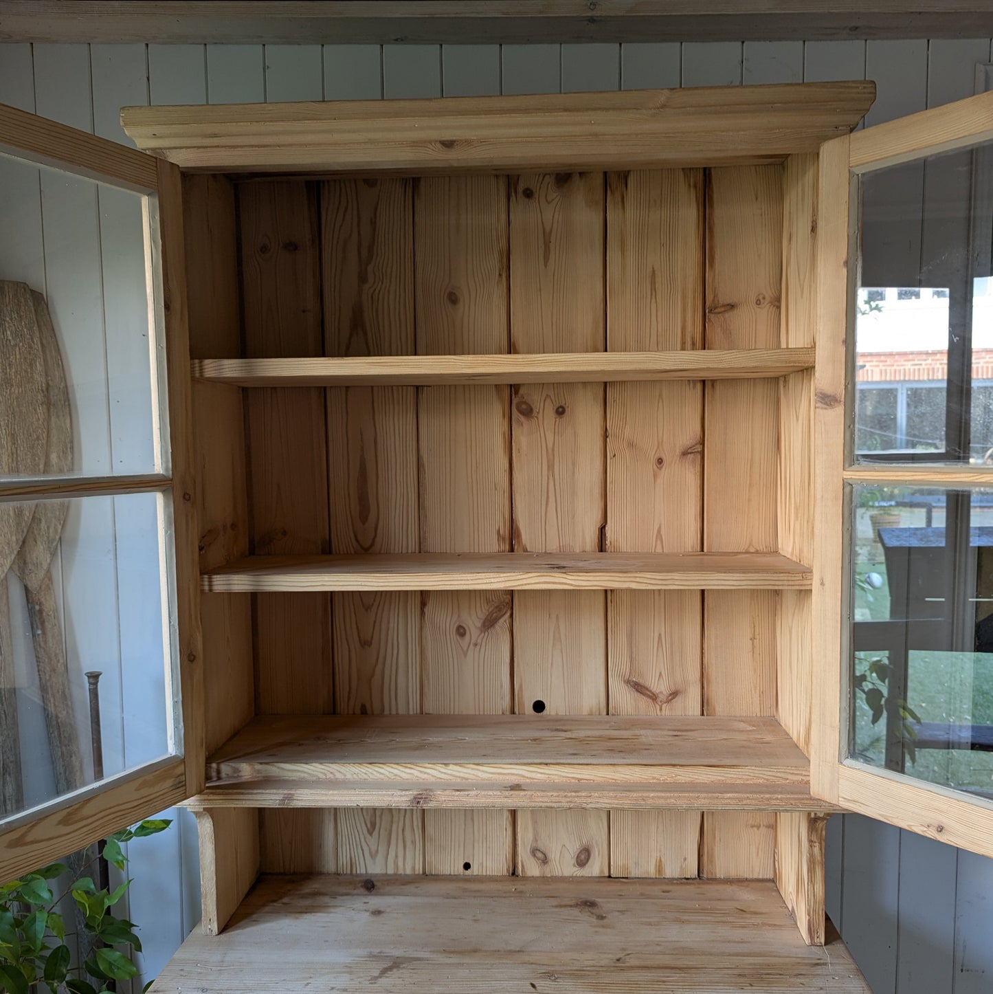 Victorian Glazed Pine Dresser