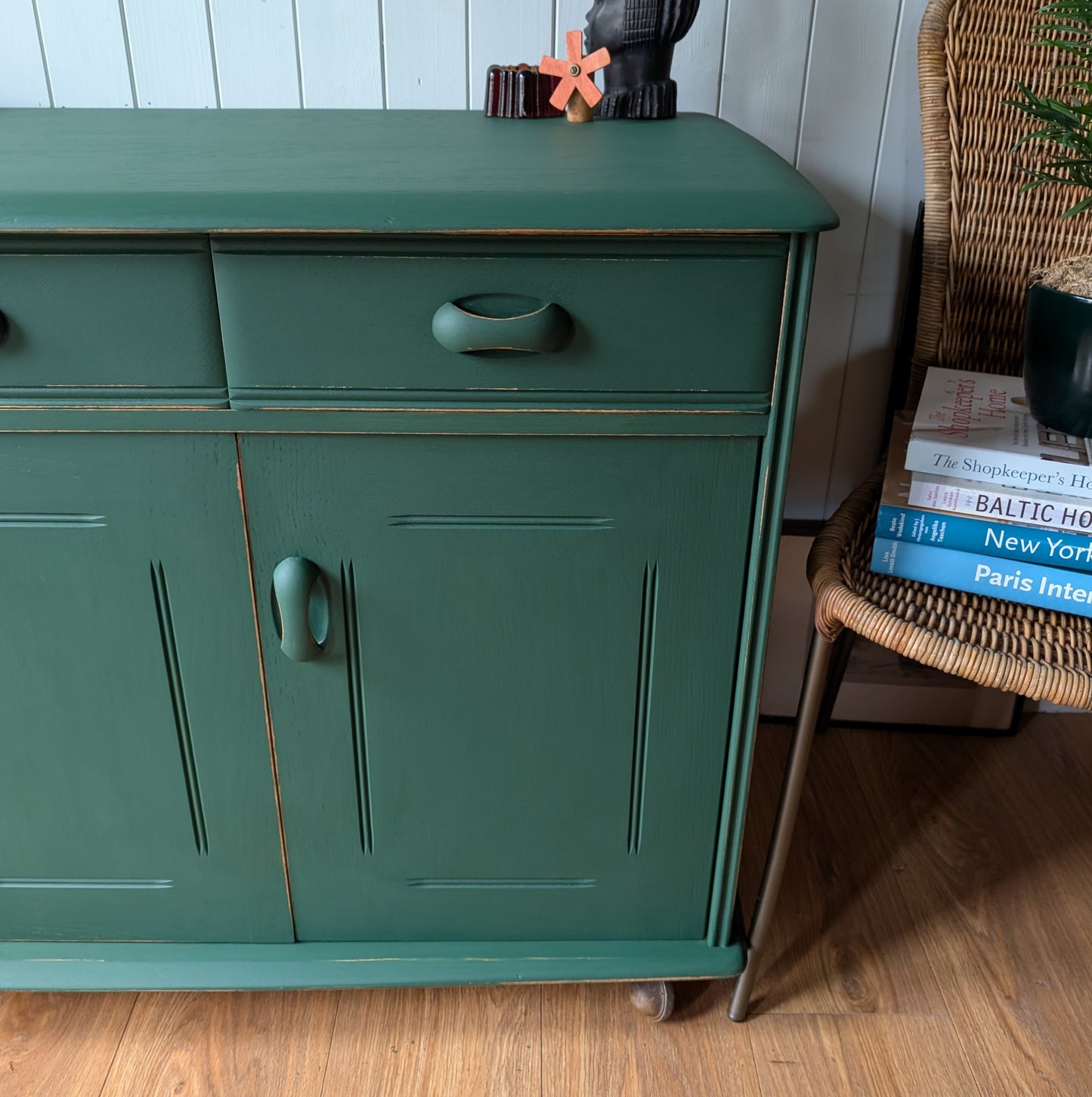 Painted Mid Century Sideboard