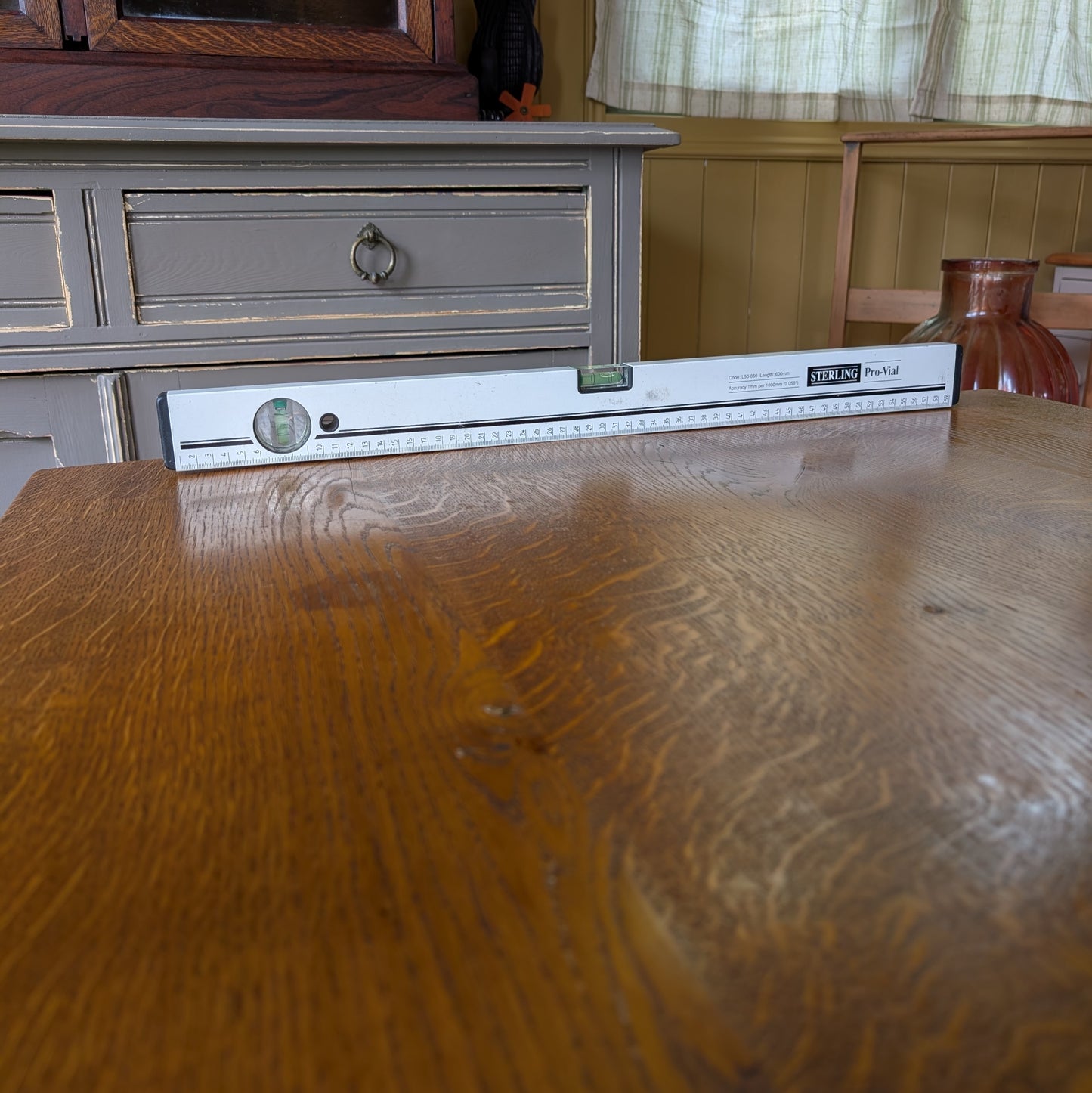 Antique Oak Church Table
