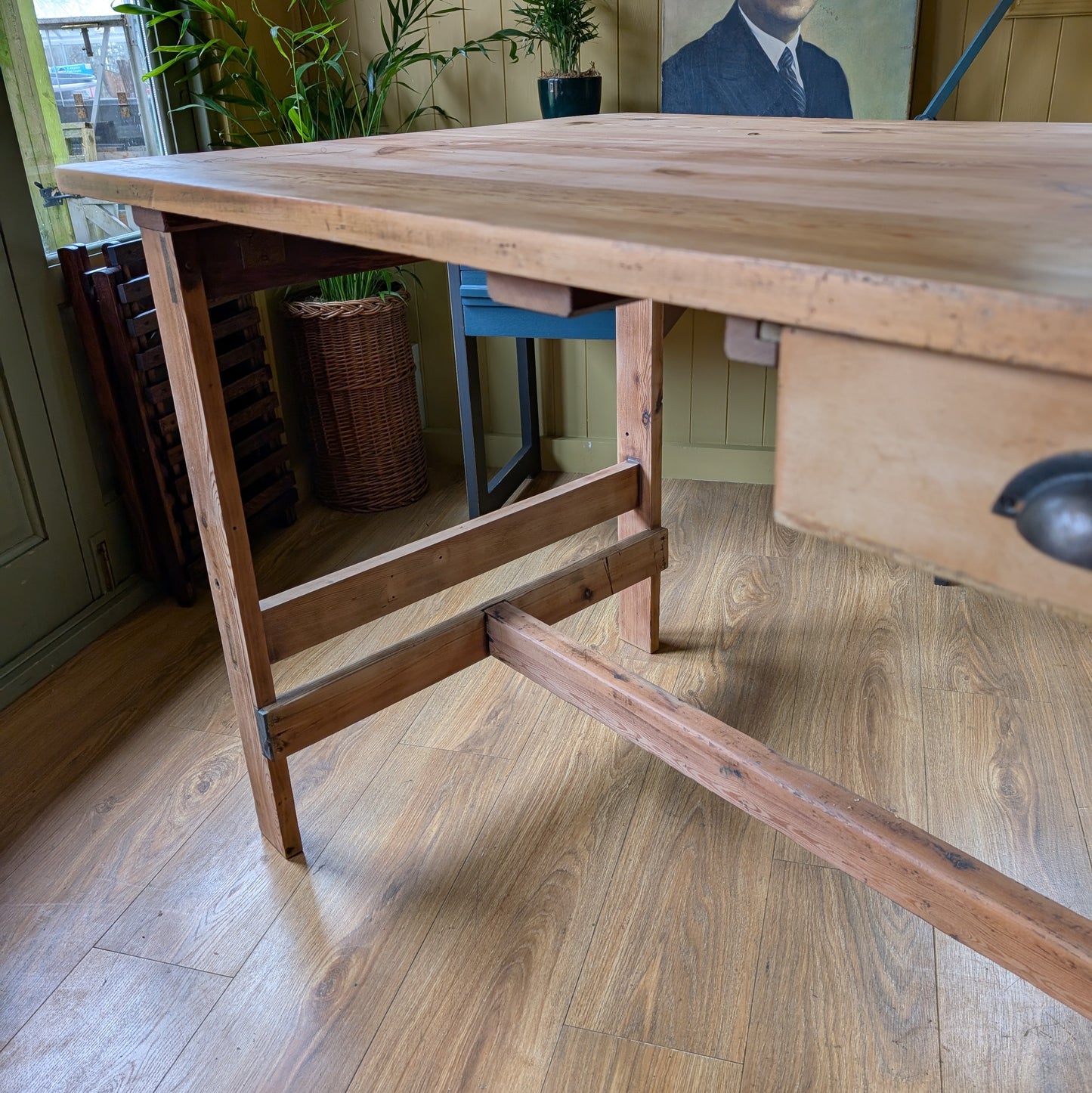 Vintage Workshop Table