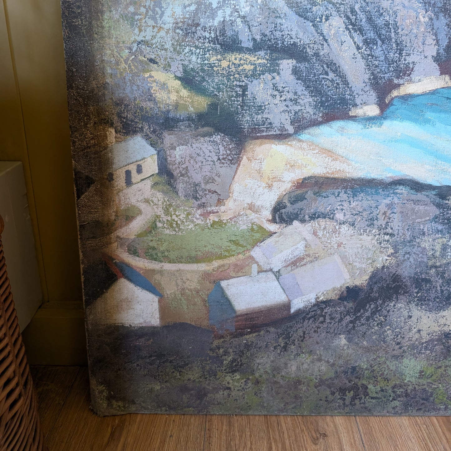 Very Large Oil Painting of Kynance Cove Cornwall