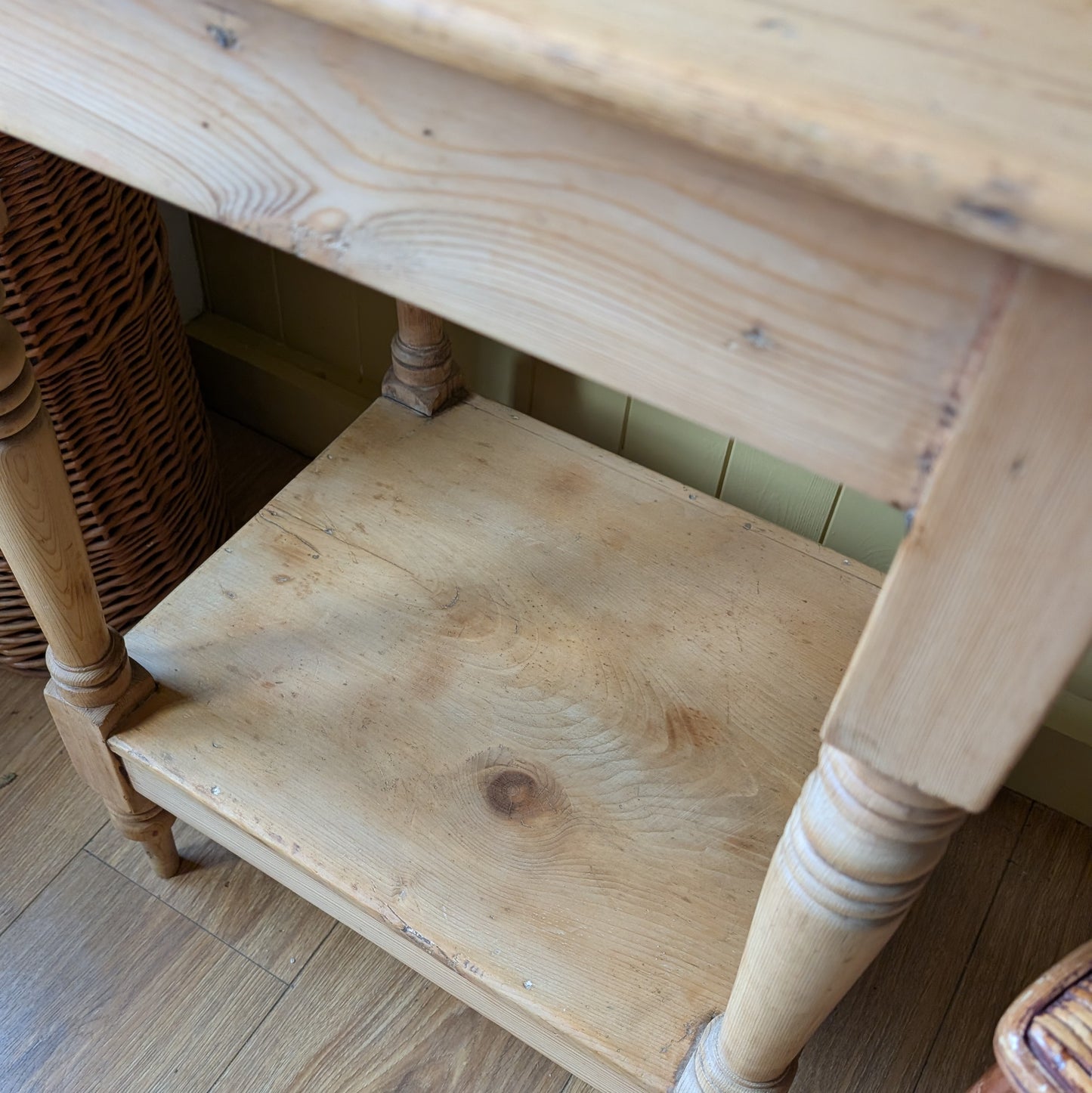 Victorian Pine Side Table