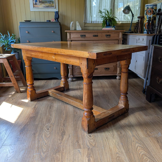 Pine Antique Refectory Table