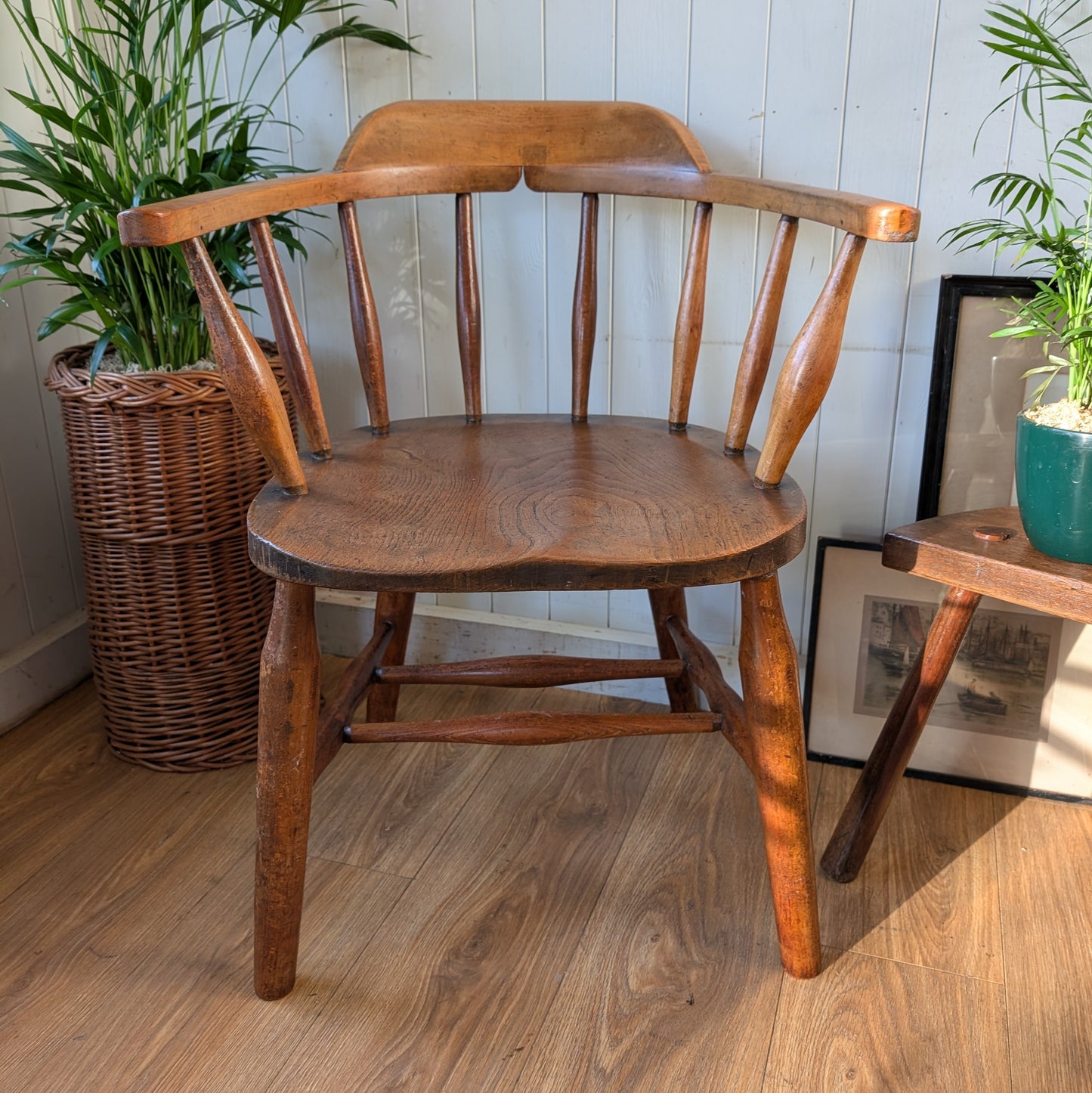 Antique Smokers Bow Chair