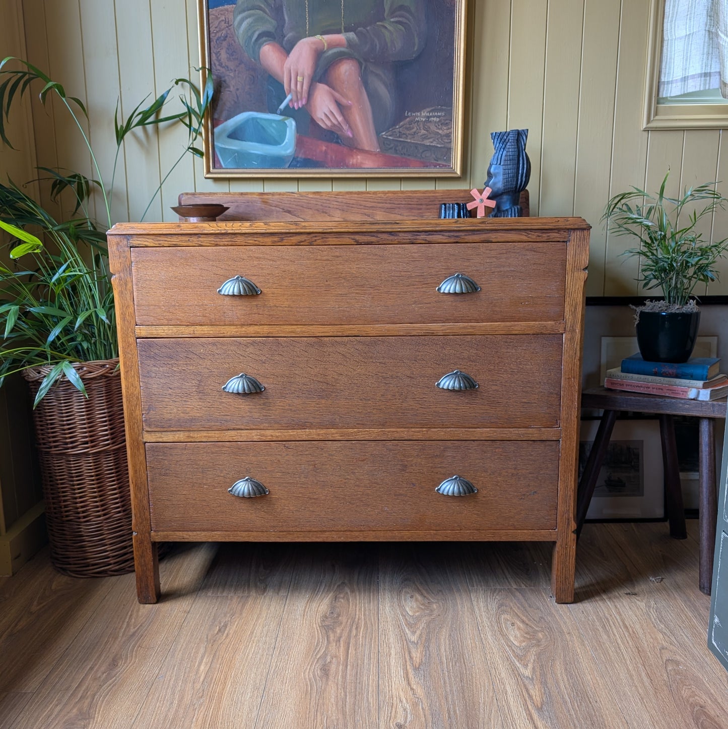 Vintage Oak Chest of Drawers